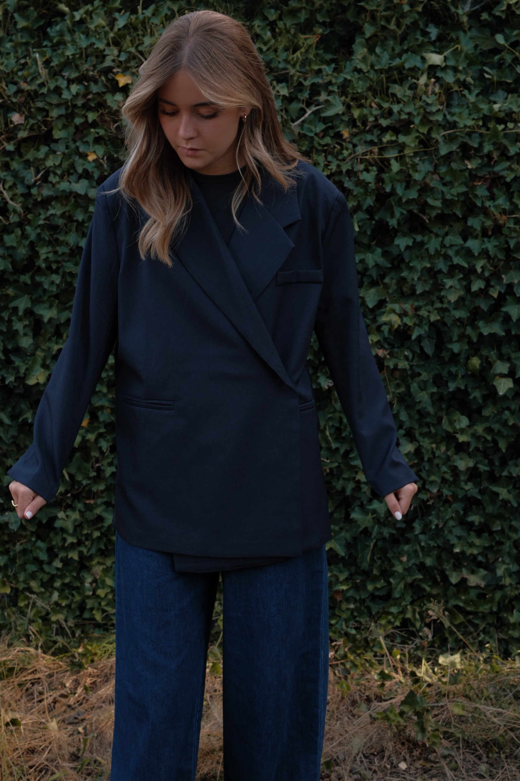 MONICA BLAZER NAVY
