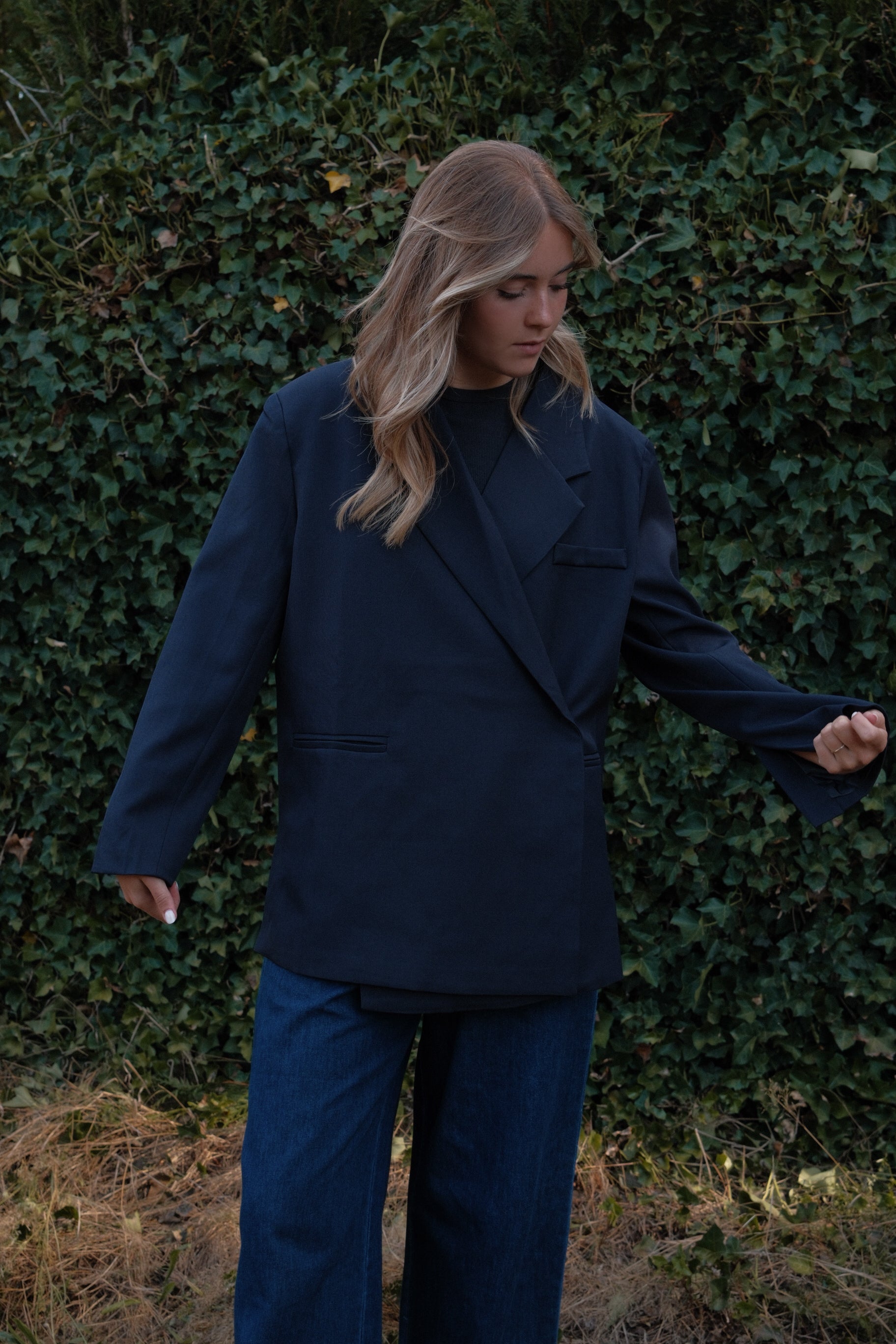 MONICA BLAZER NAVY