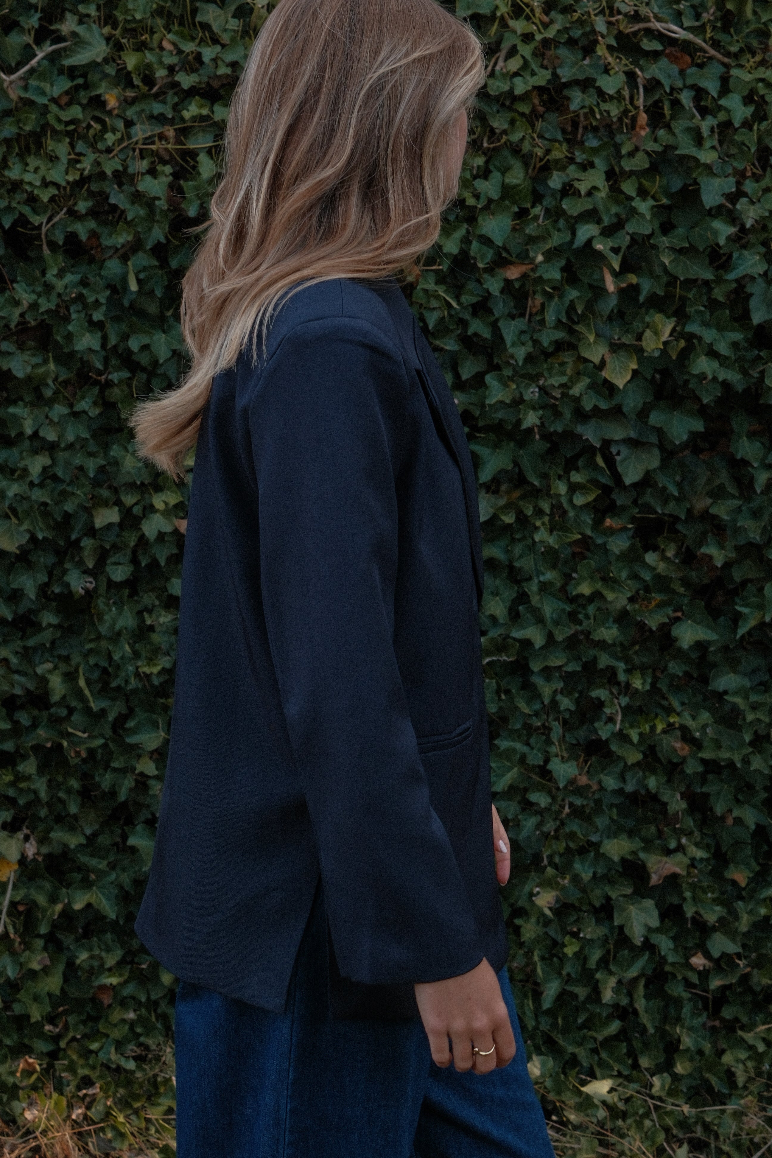 MONICA BLAZER NAVY