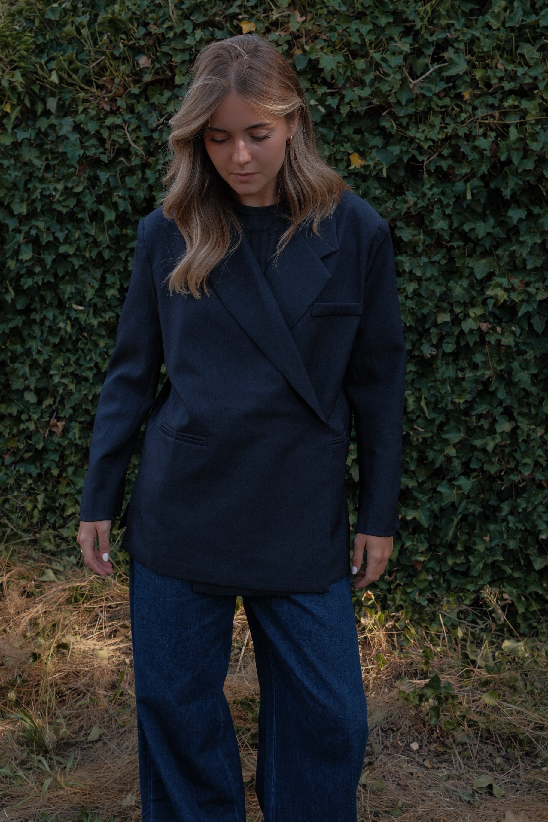 MONICA BLAZER NAVY