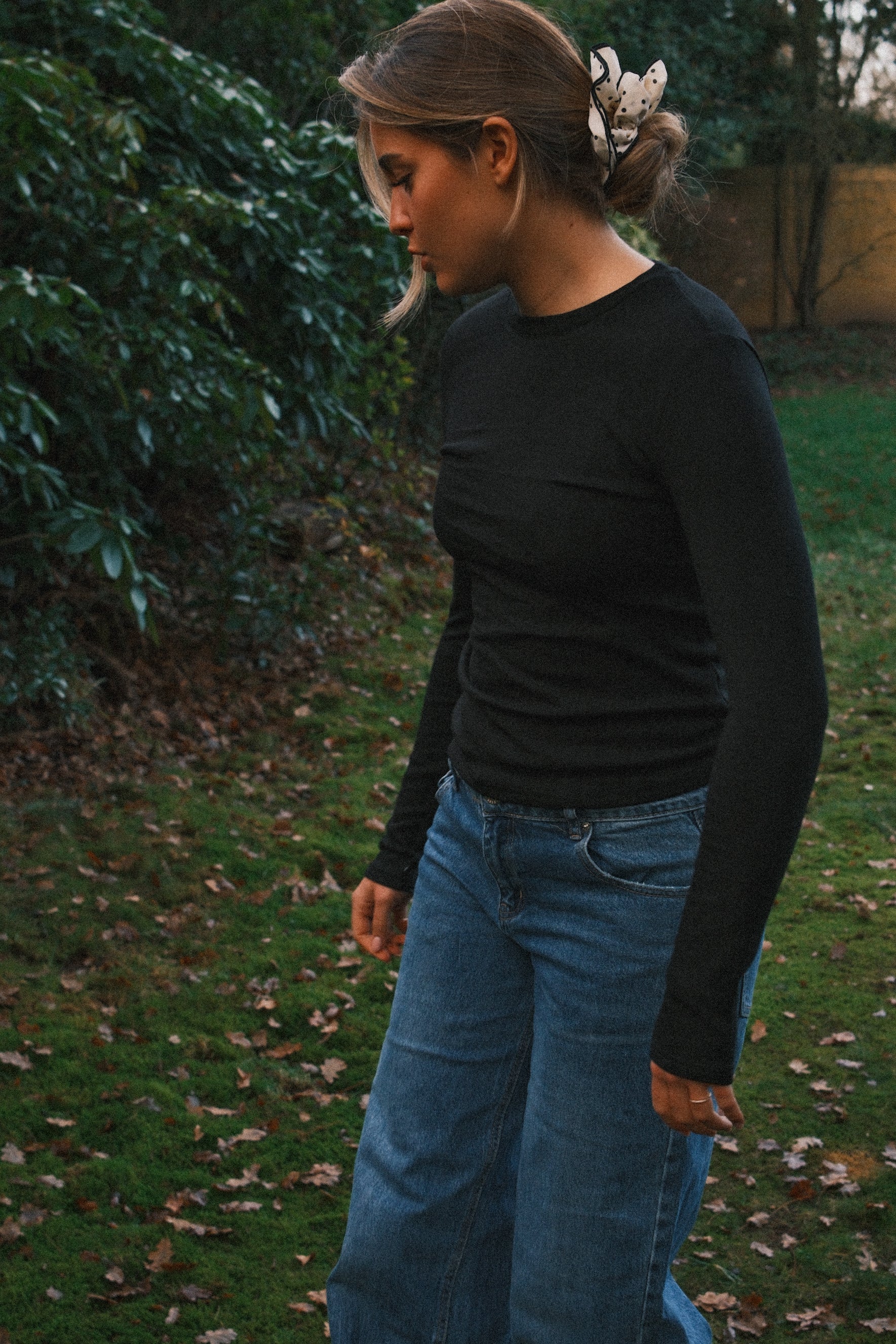 RUDY LONG SLEEVE TEE BLACK