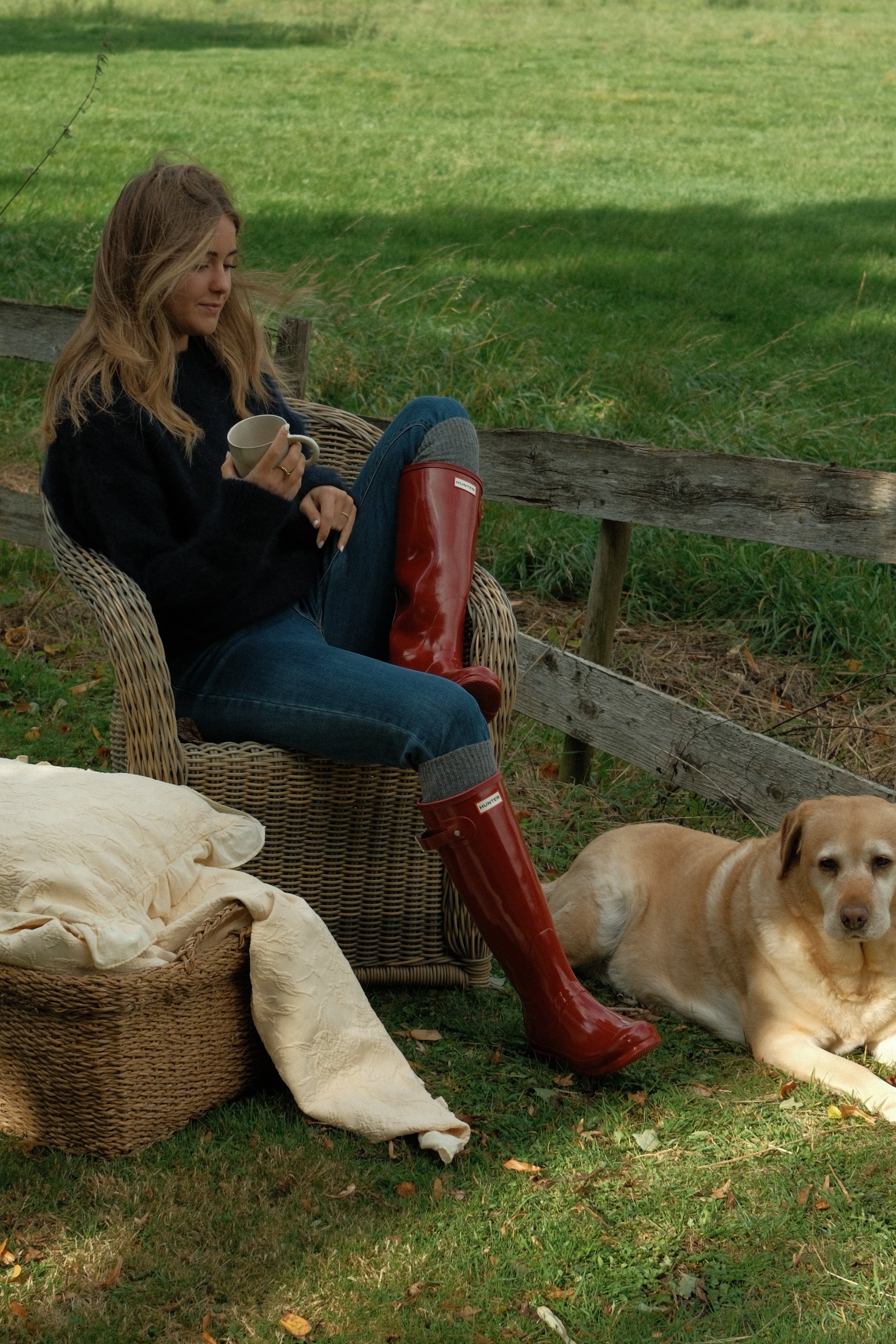 THE MOHAIR ELISE KNIT NAVY