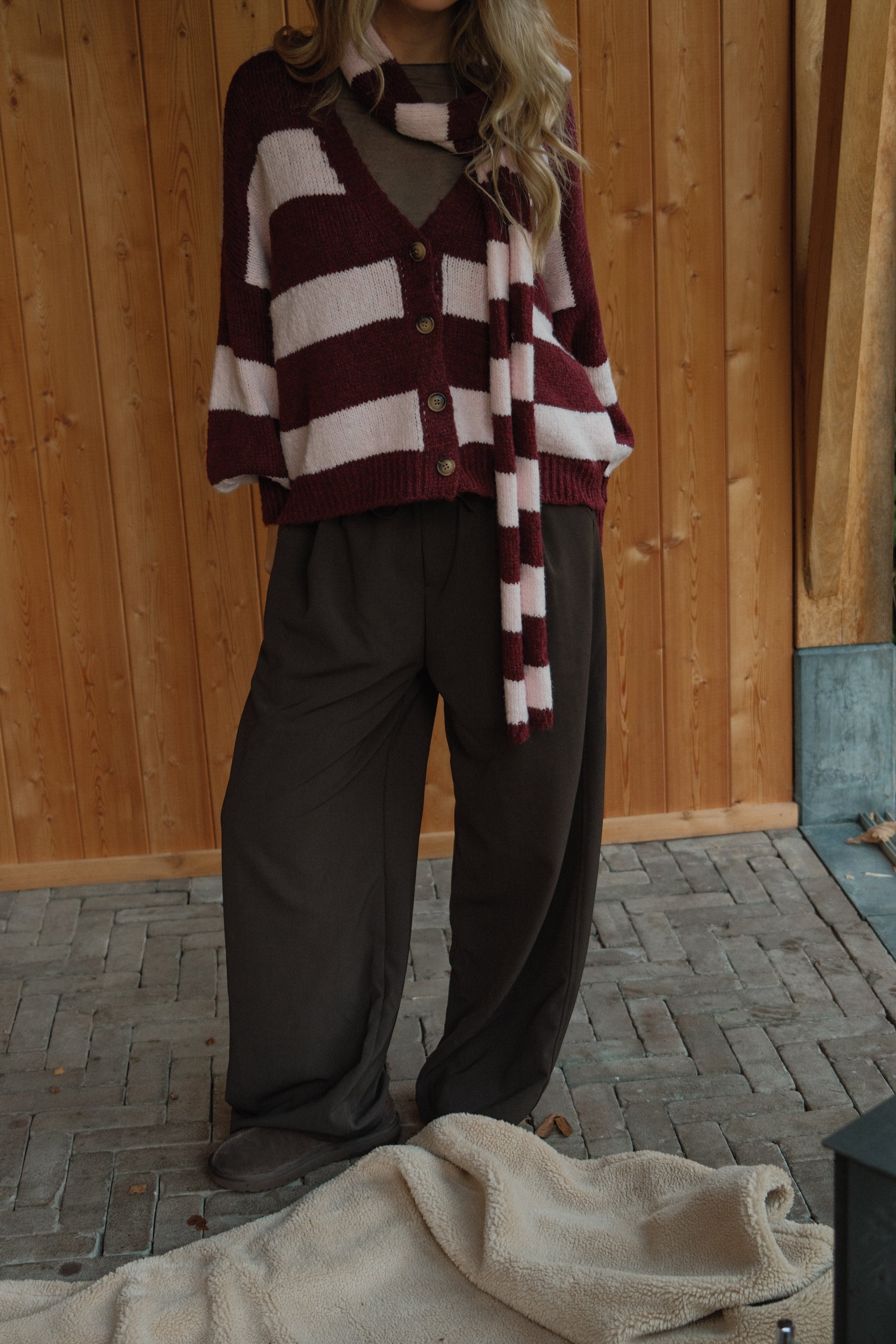 THE CLEAN CUT PANTS CHOCO