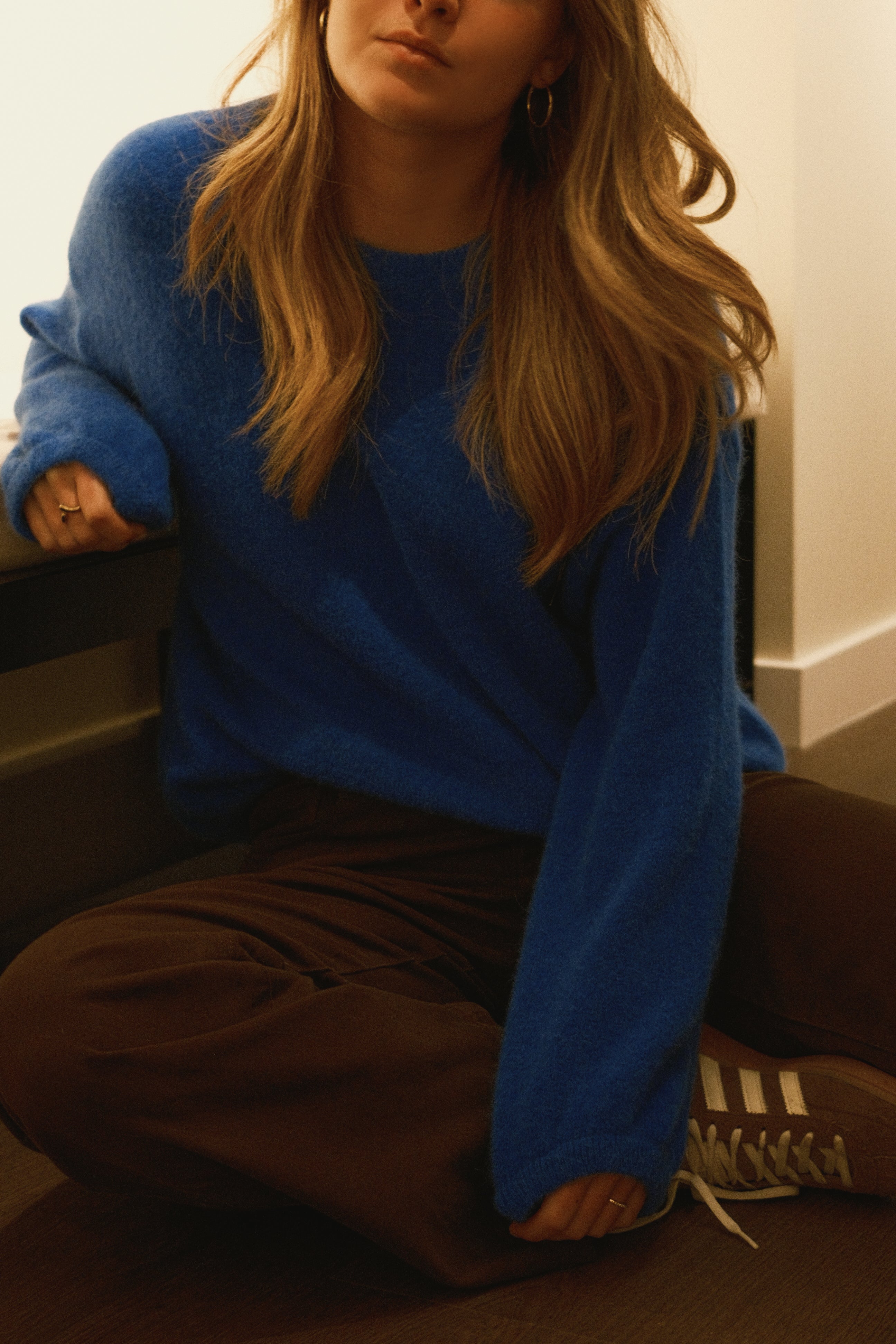 ESSENTIAL SARAH KNIT COBALT BLUE