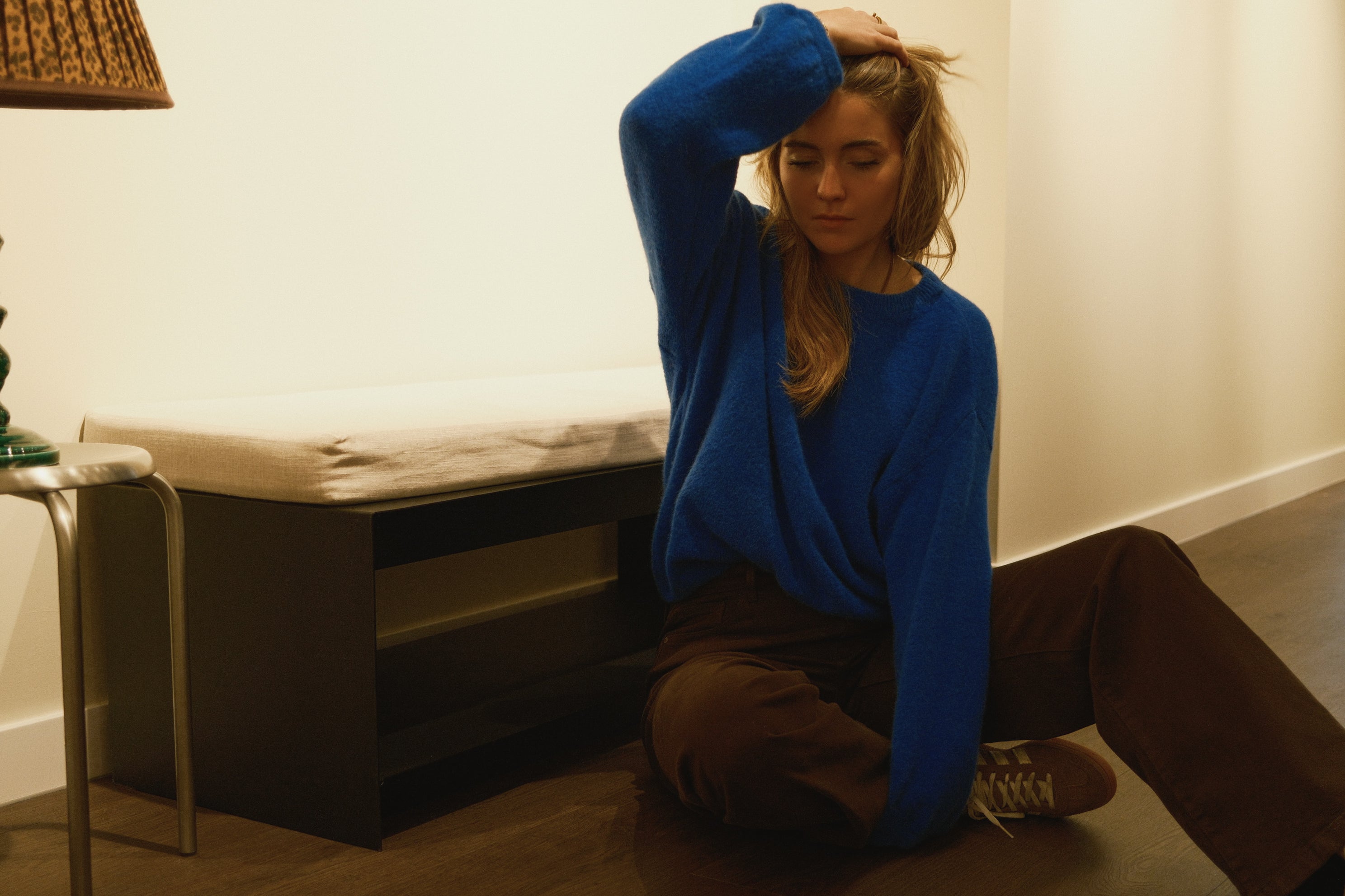 ESSENTIAL SARAH KNIT COBALT BLUE