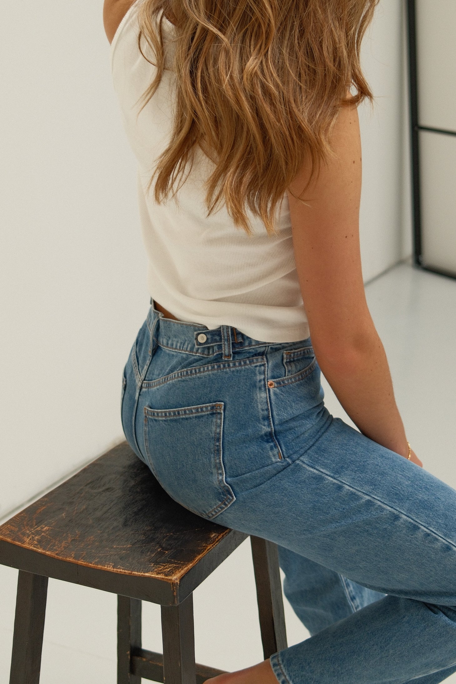 COTTON TANKTOP OFF-WHITE