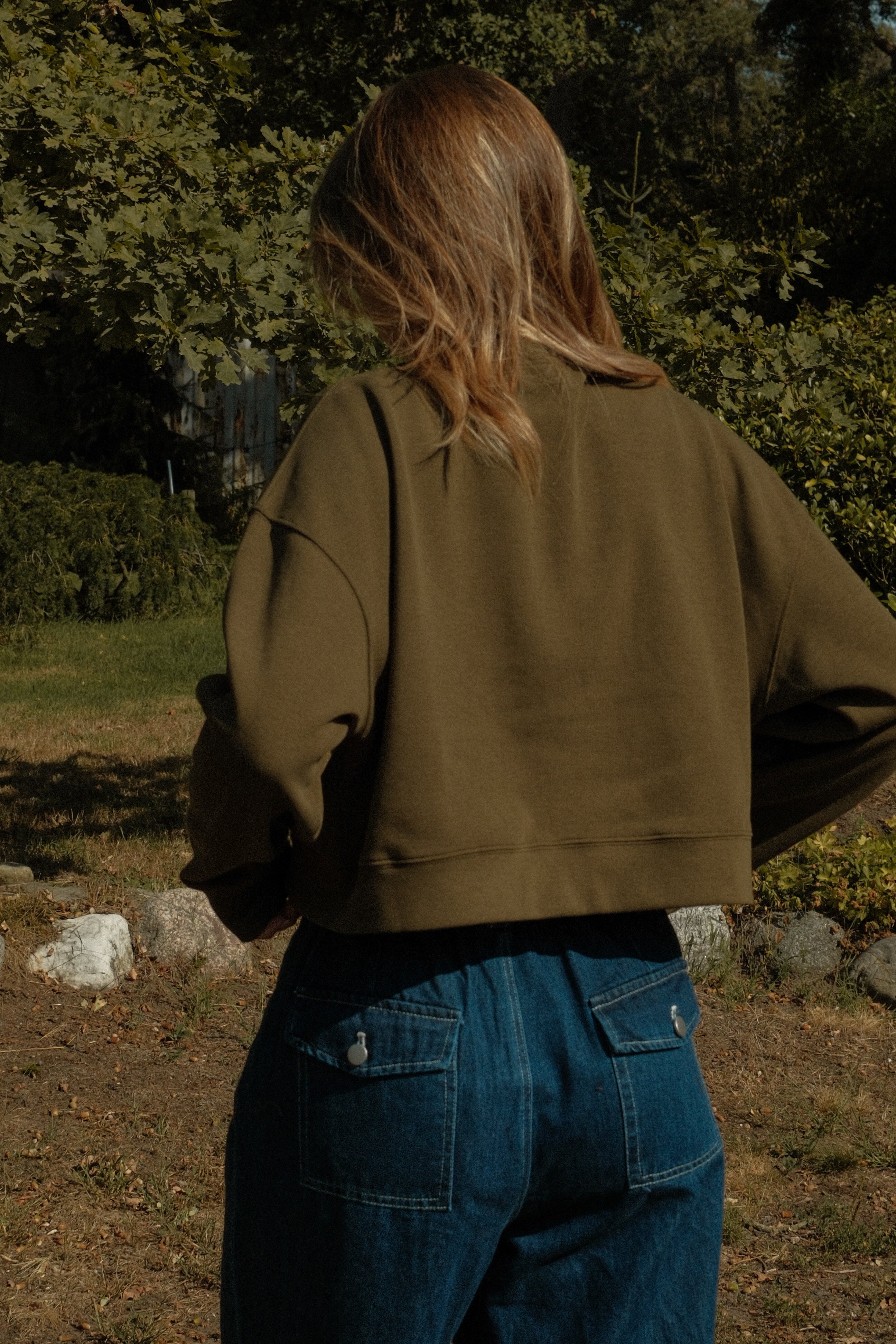 BENNET CARDIGAN KAKI