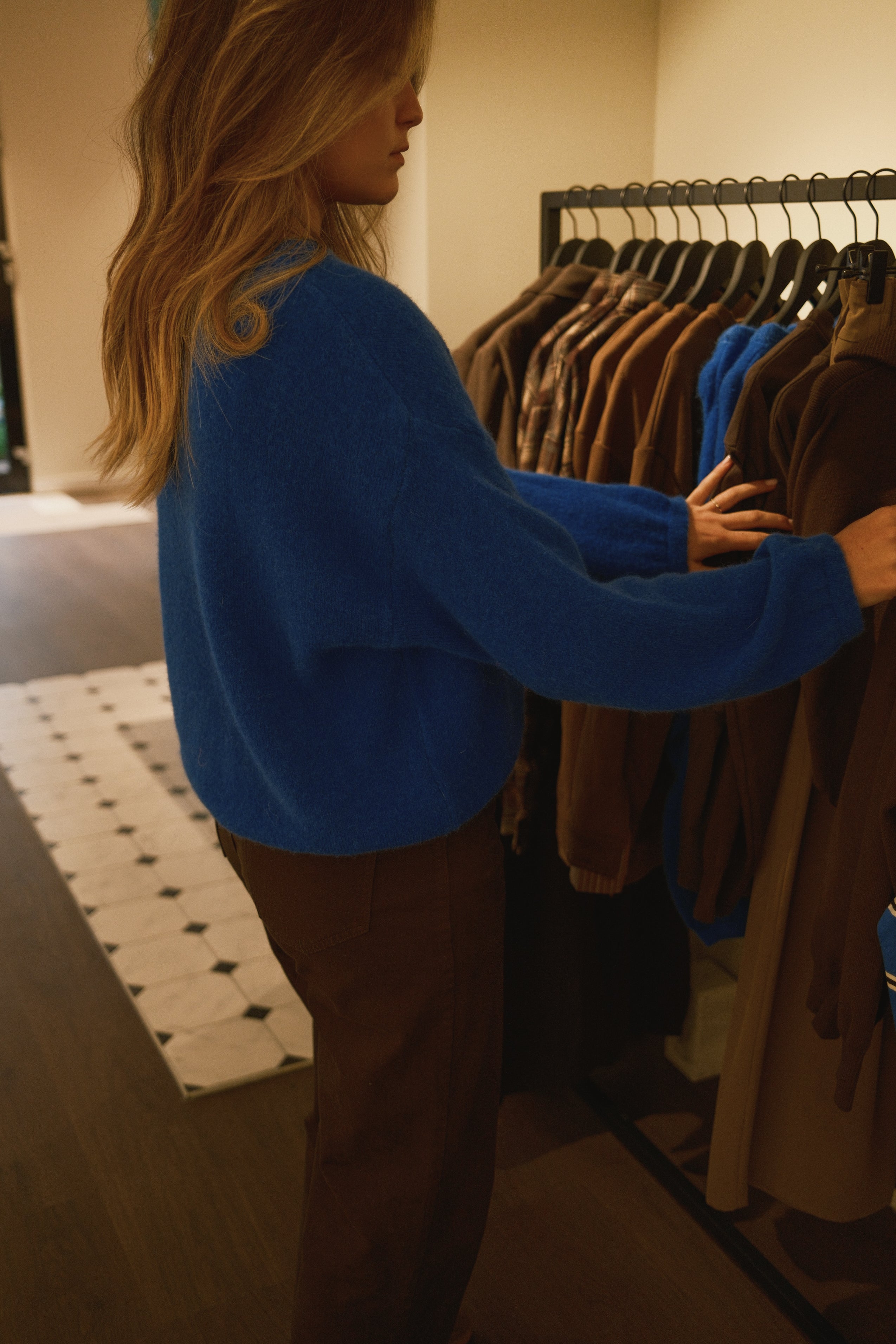 ESSENTIAL SARAH KNIT COBALT BLUE