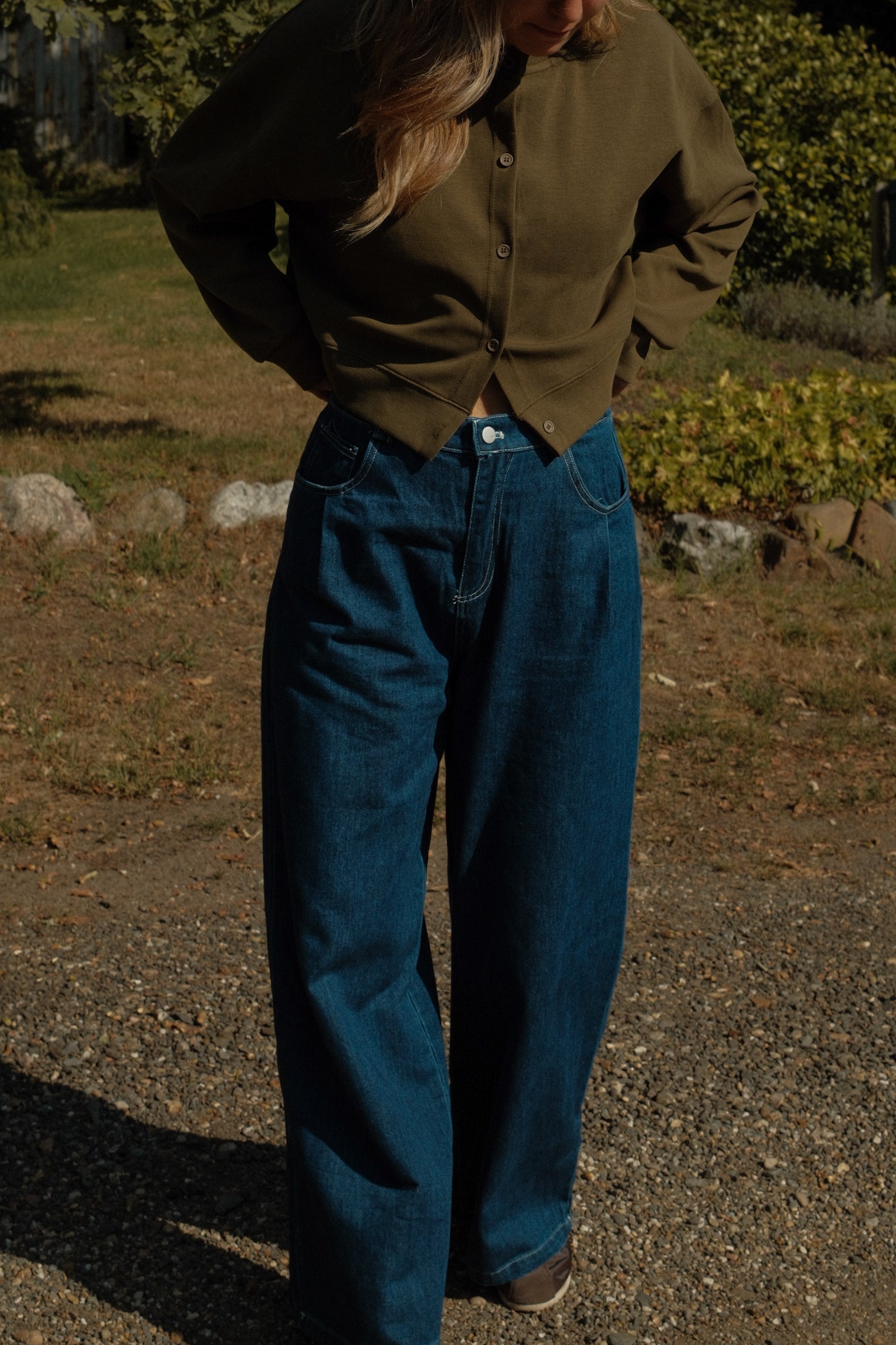 BENNET CARDIGAN KAKI