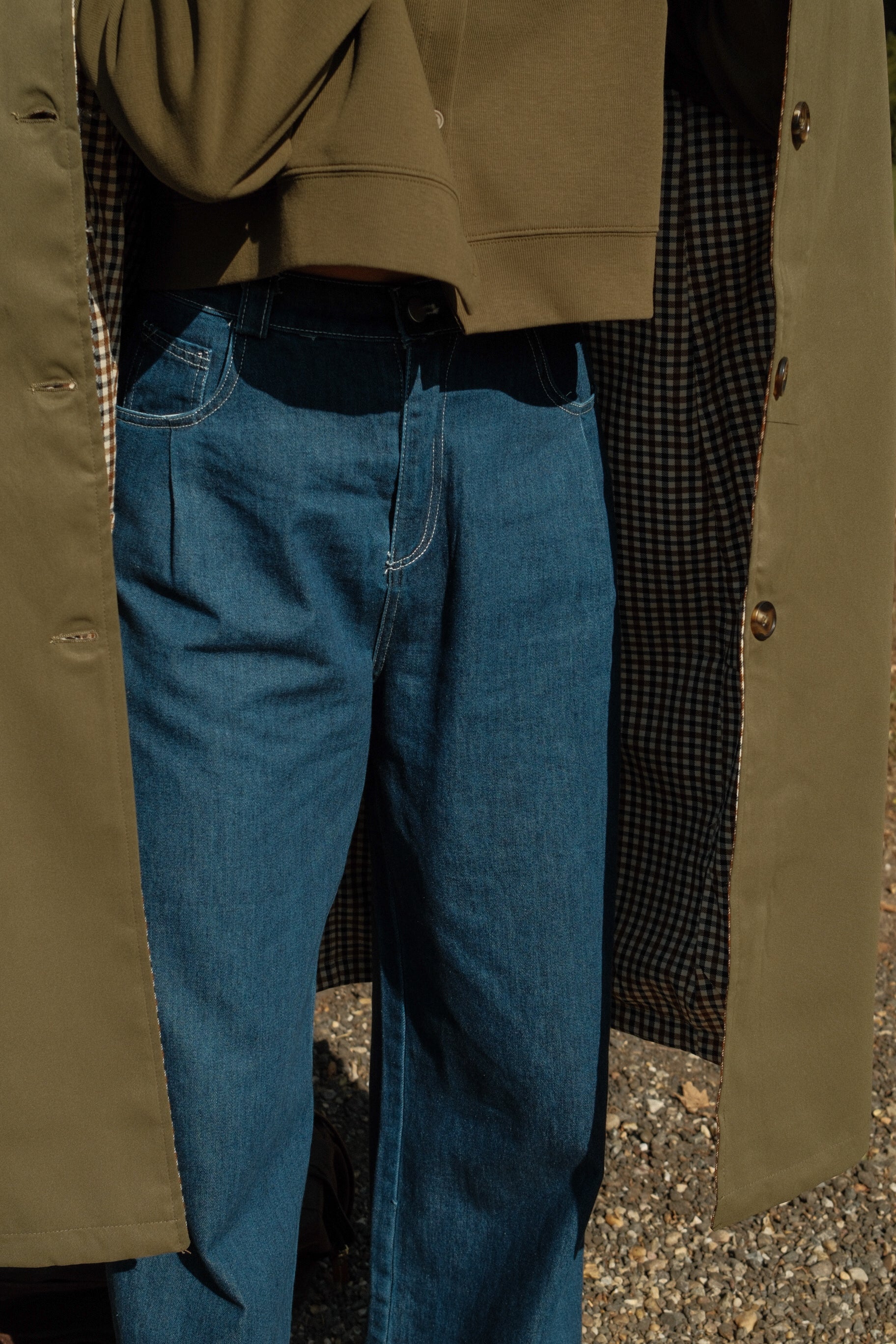 BENNET CARDIGAN KAKI
