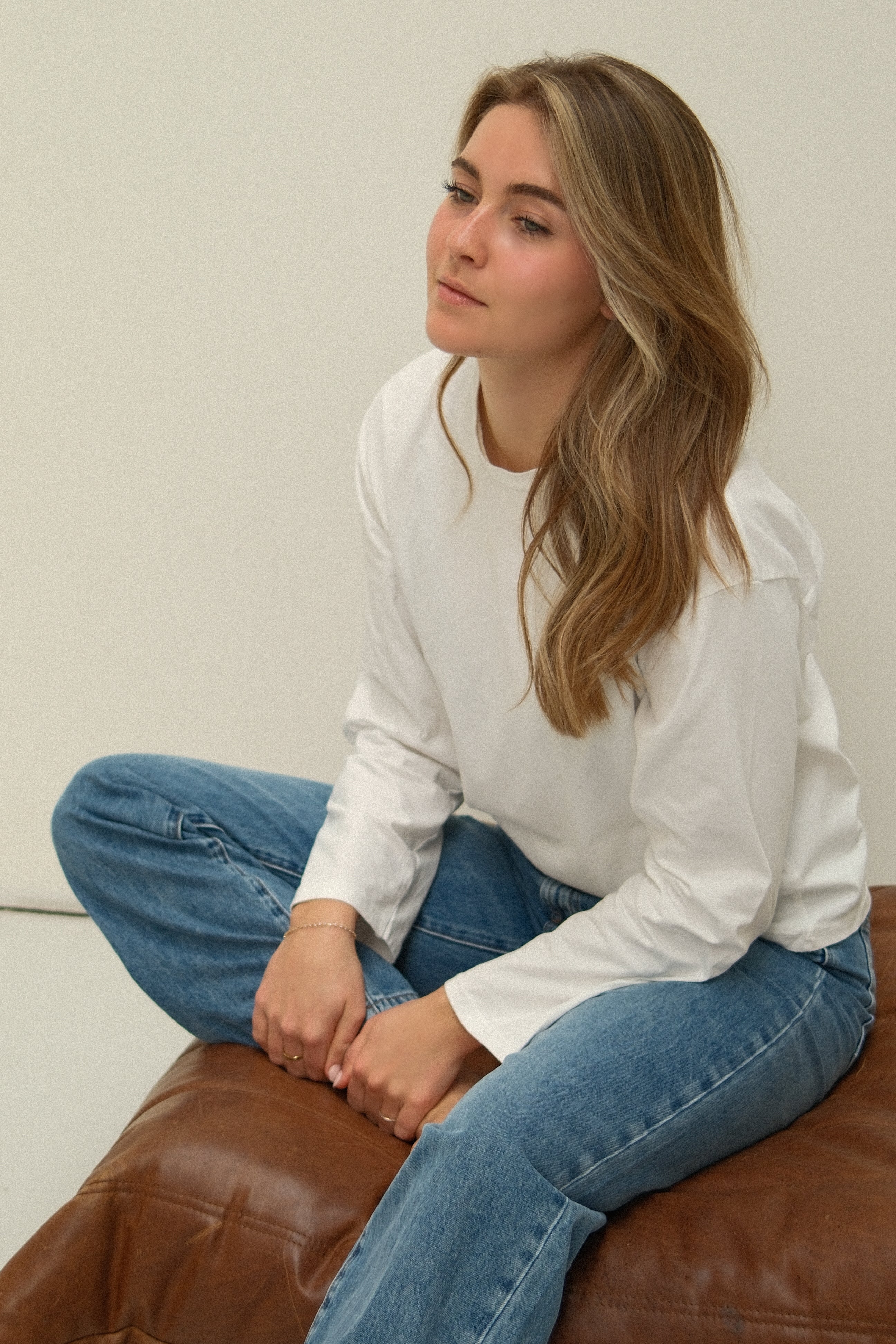 ESSENTIAL LONGSLEEVE WHITE