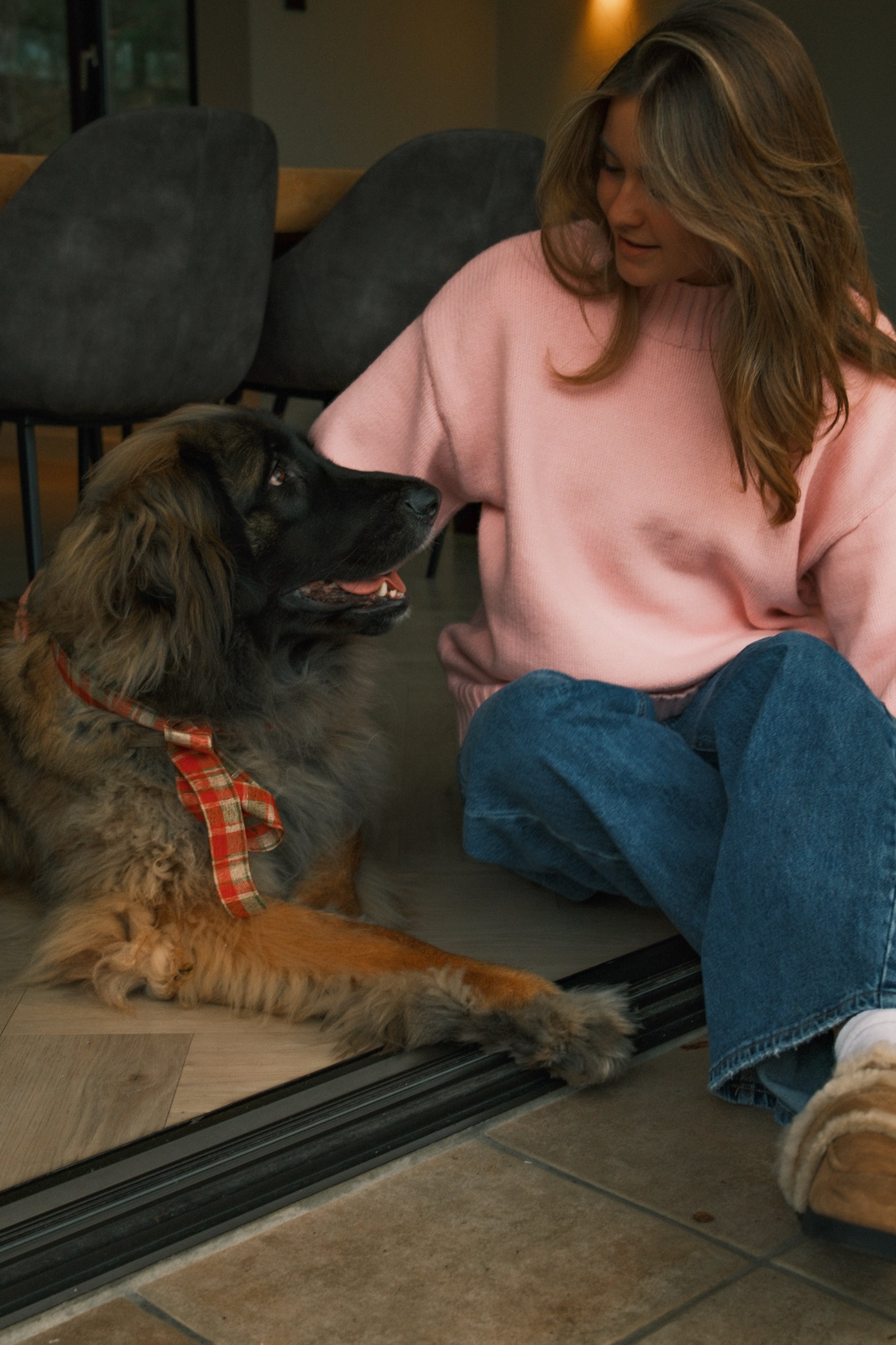 VIENNA COL KNIT BABY PINK