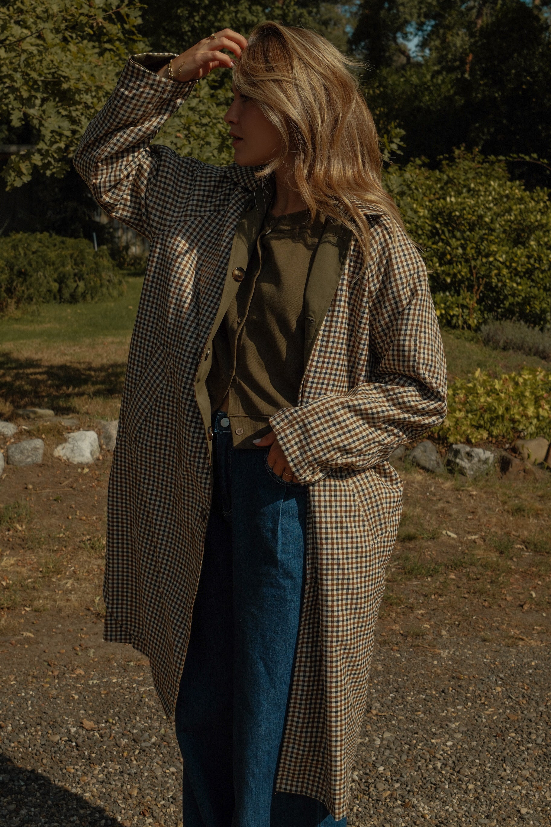 BENNET CARDIGAN KAKI