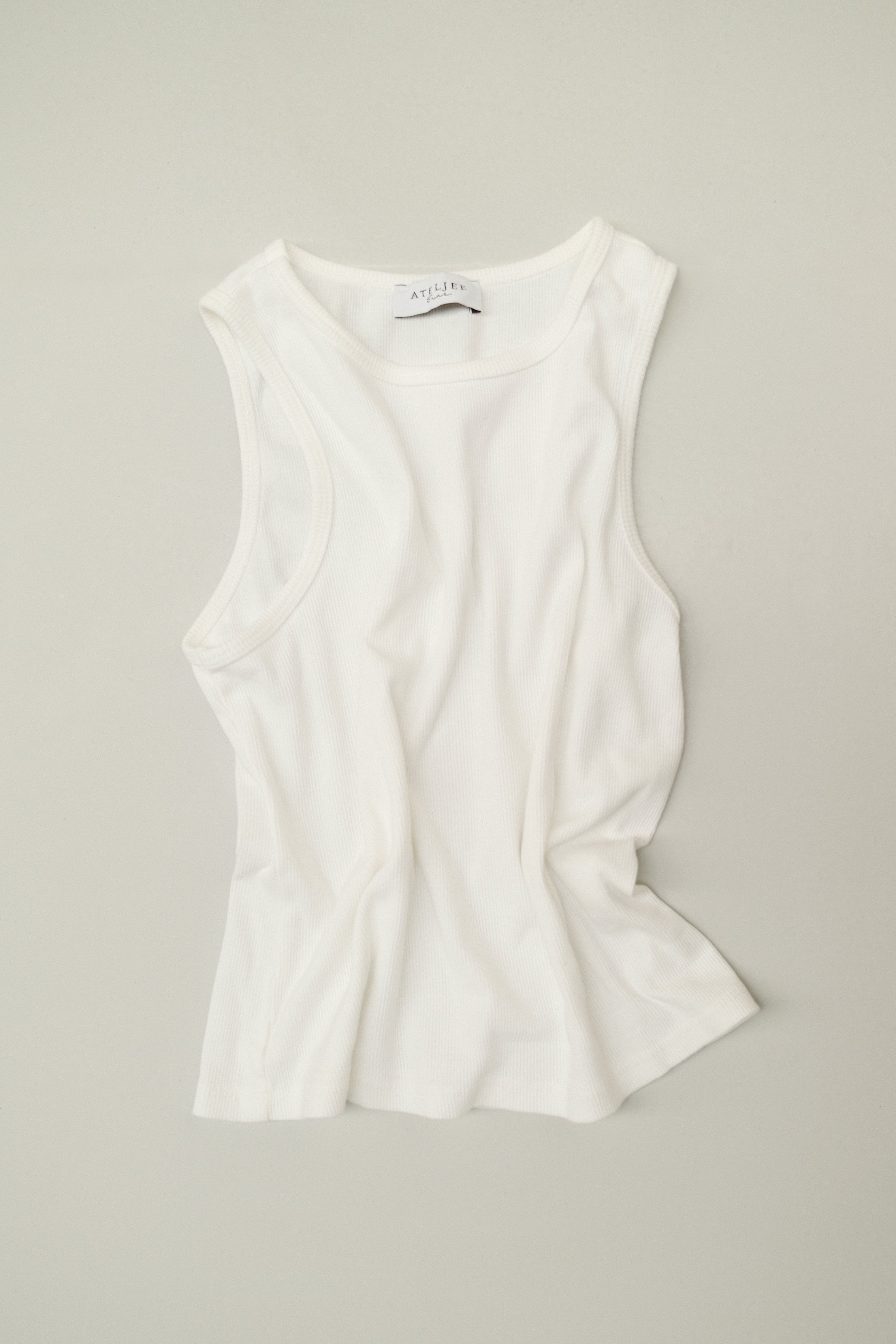 COTTON TANKTOP OFF-WHITE