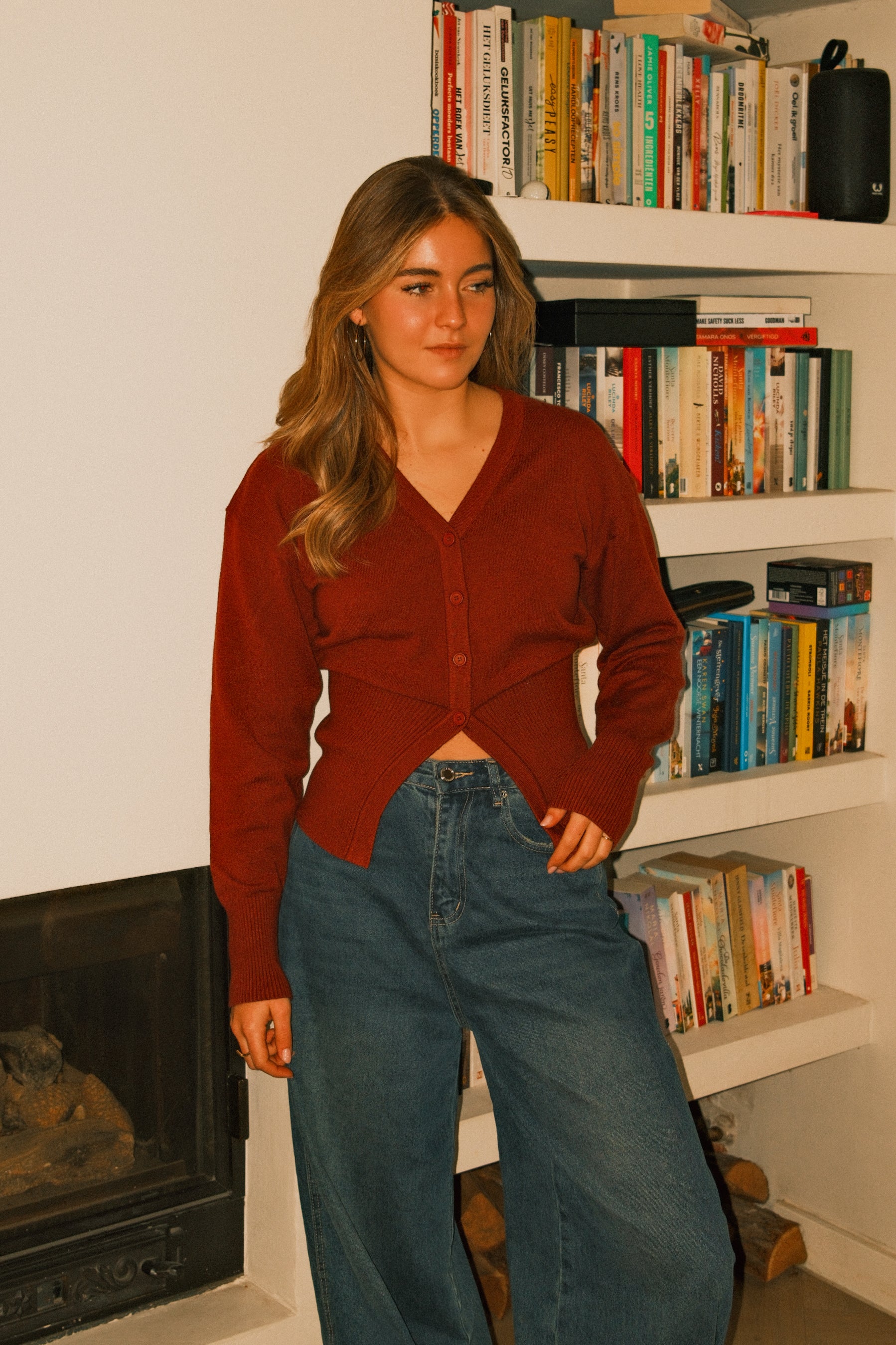 MARY CARDIGAN BORDEAUX