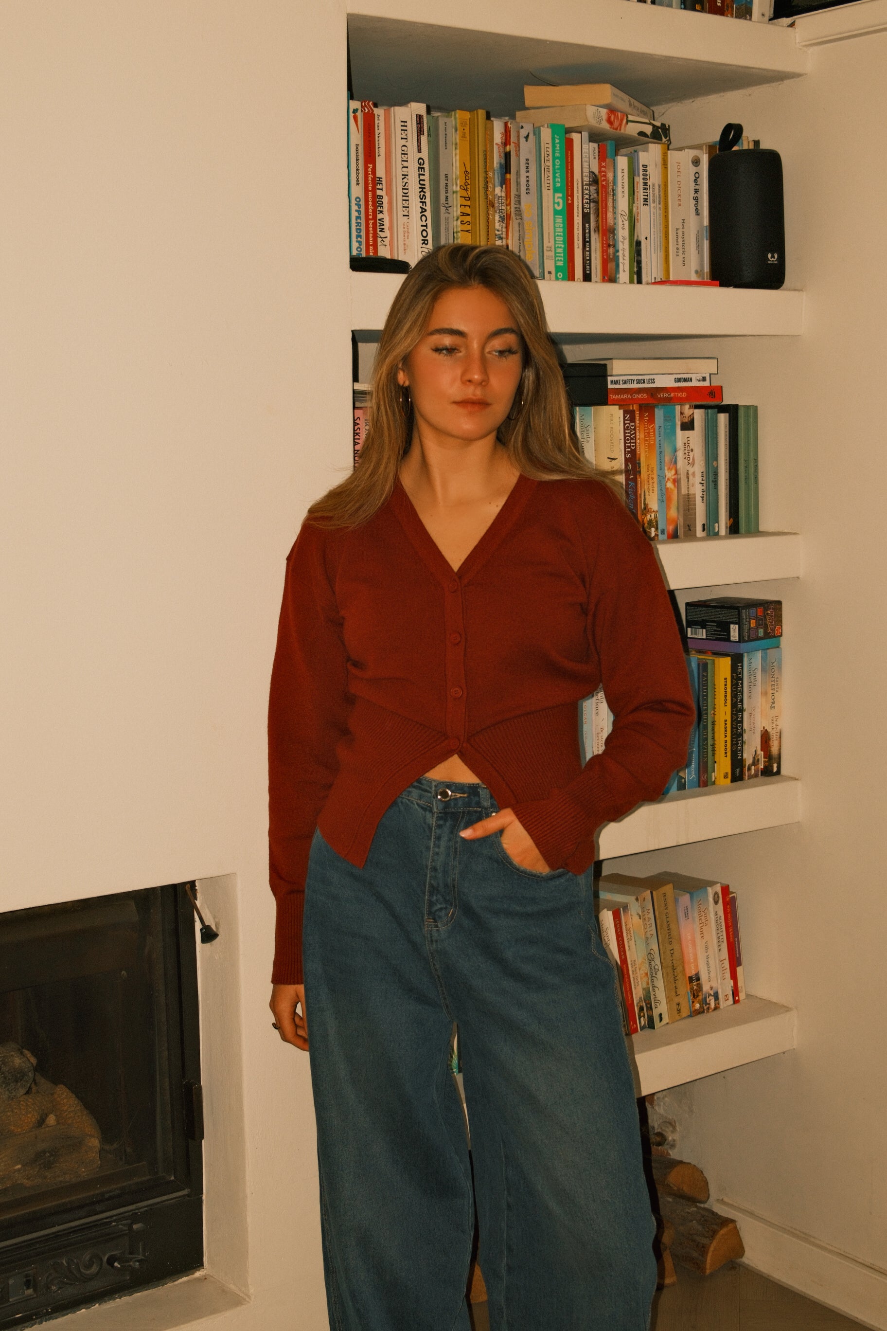 MARY CARDIGAN BORDEAUX