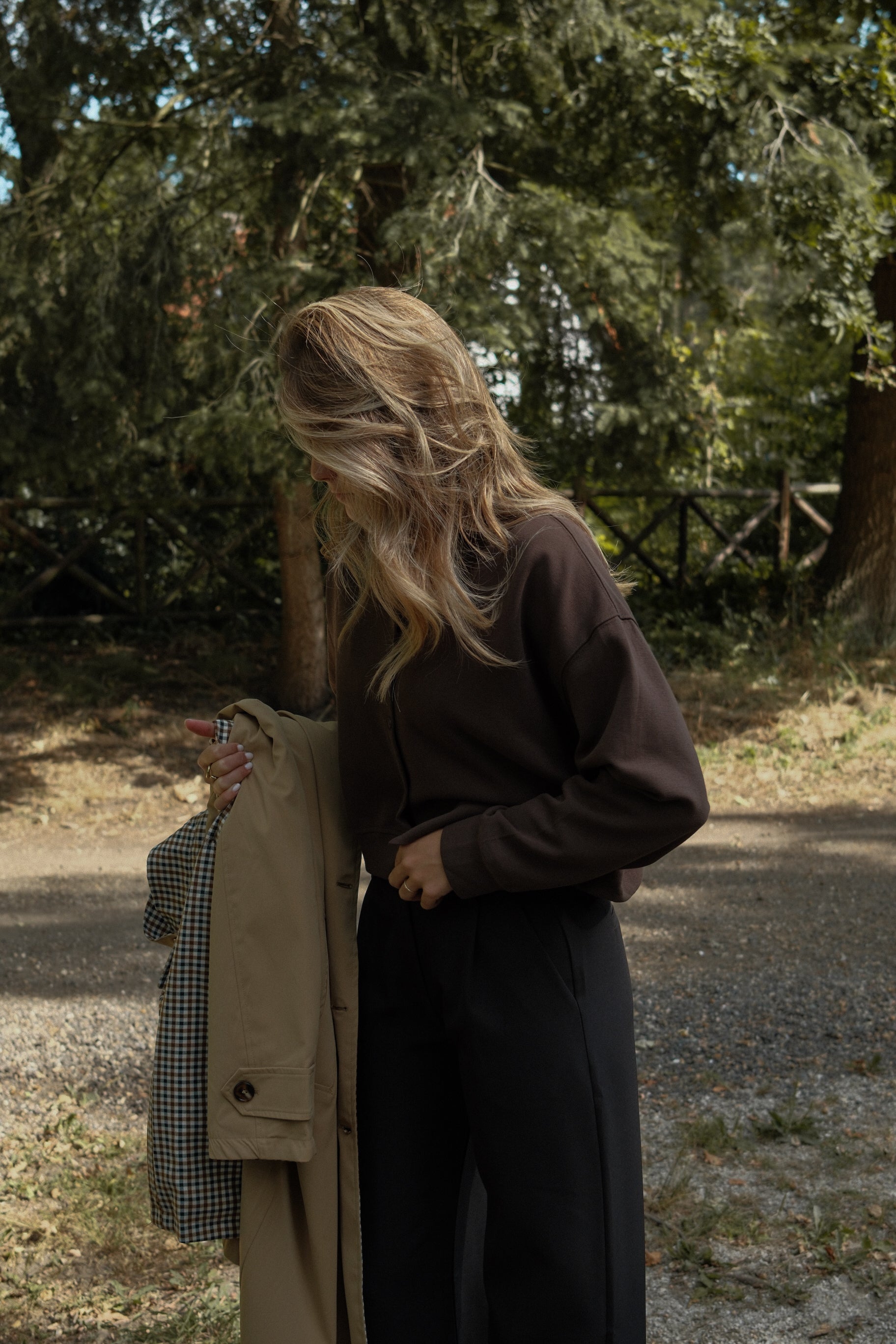 BENNET CARDIGAN CHOCO