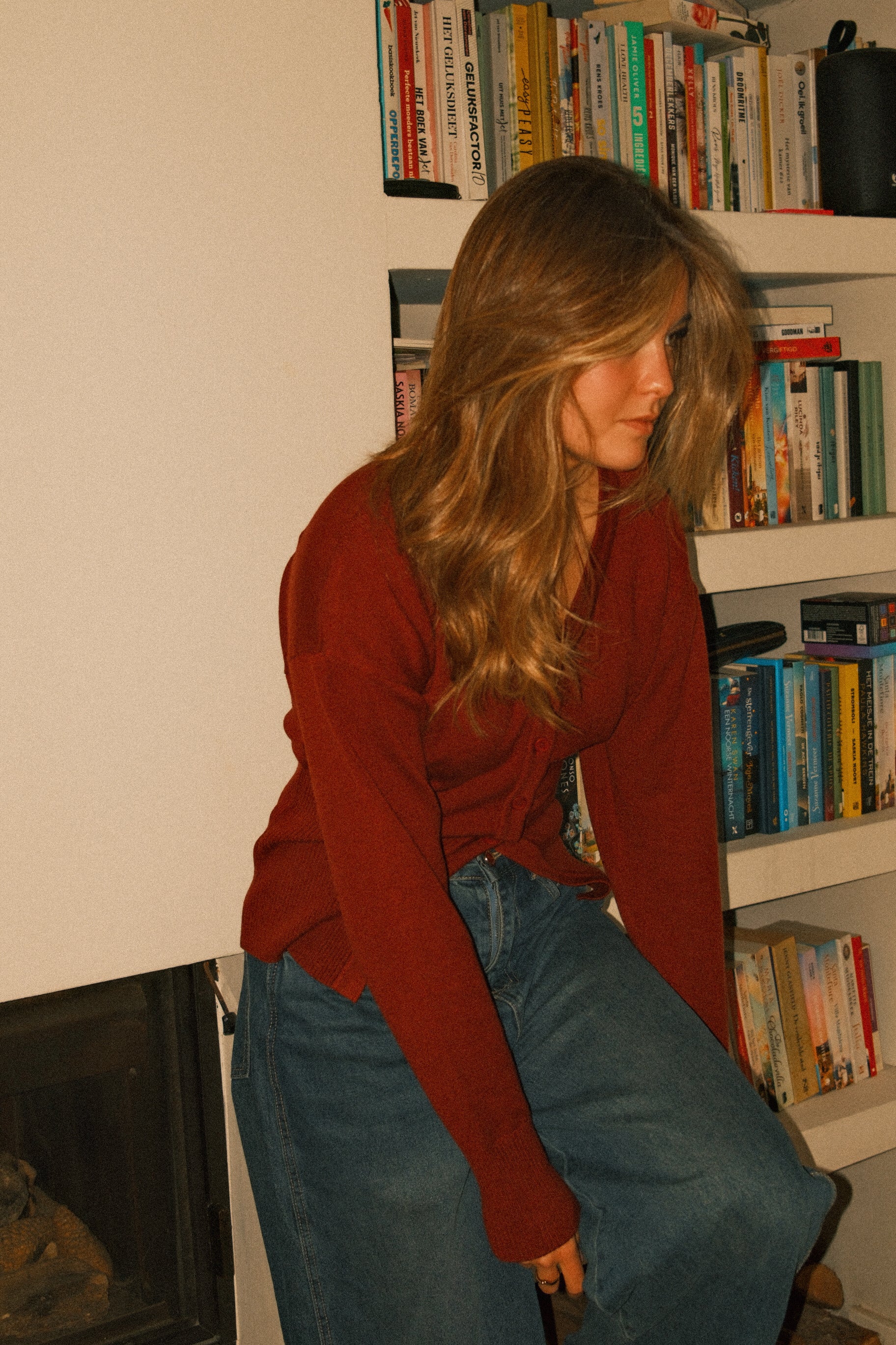 MARY CARDIGAN BORDEAUX