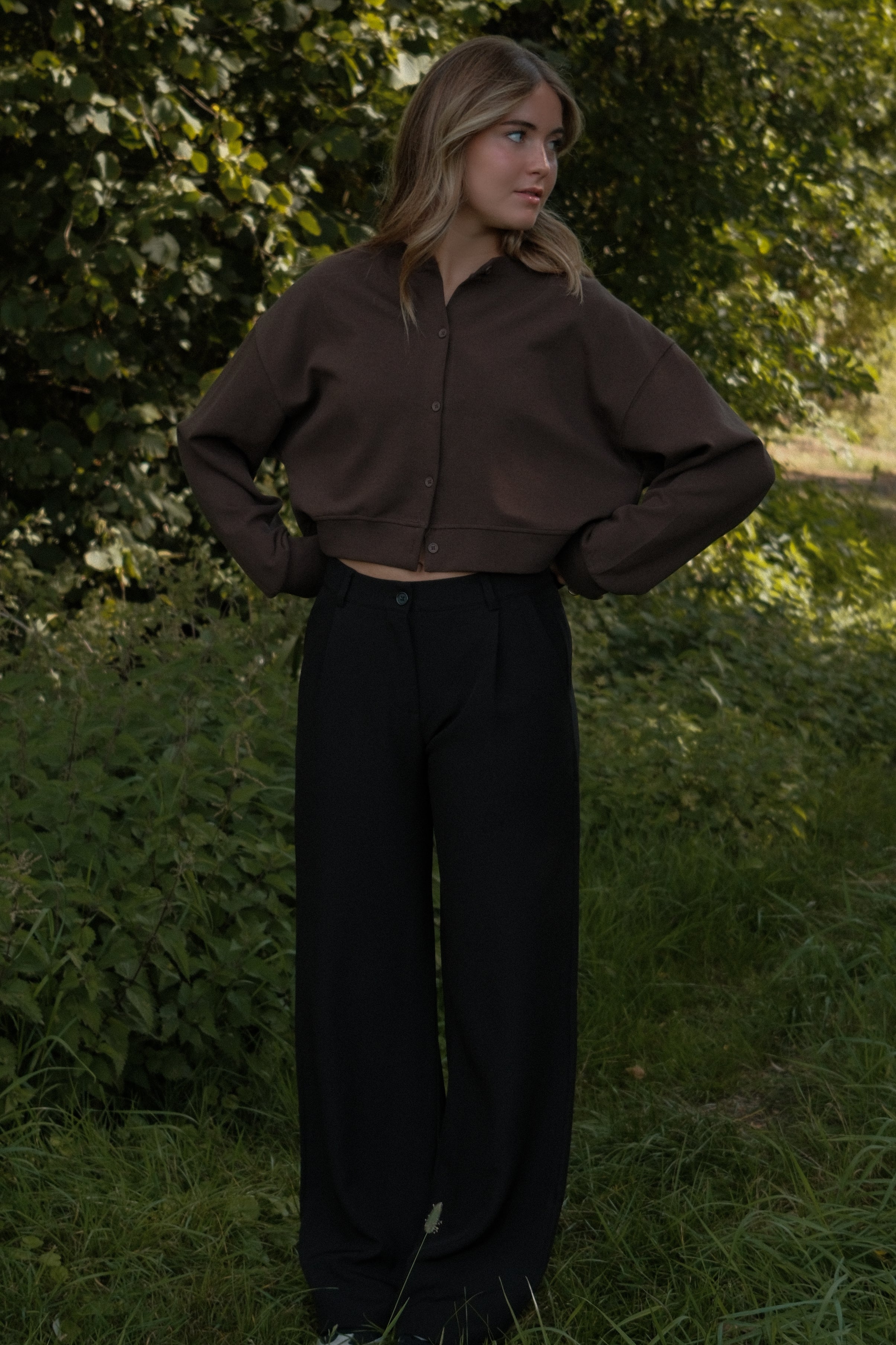 BENNET CARDIGAN CHOCO