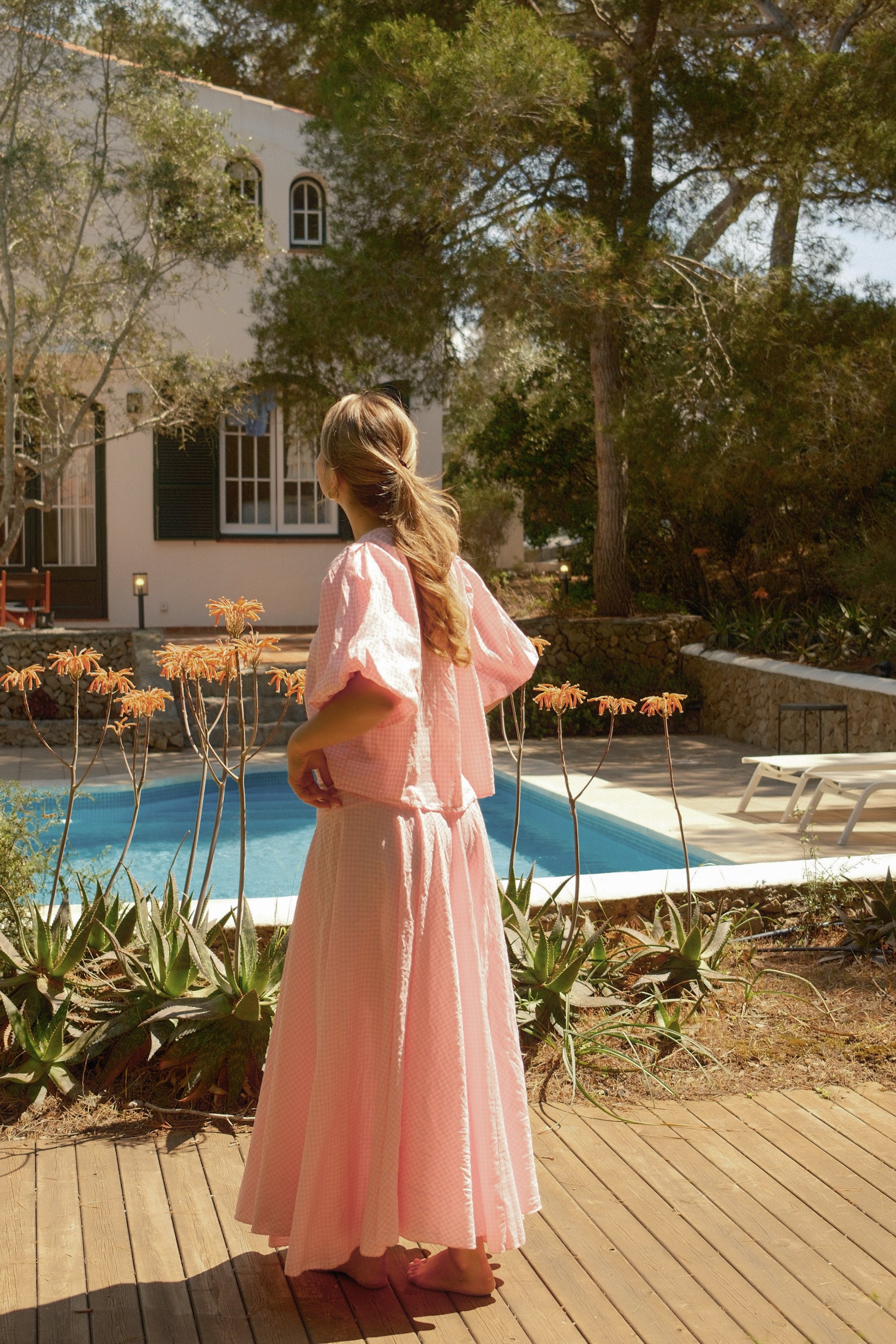 ROSIE BALLOON TOP PINK