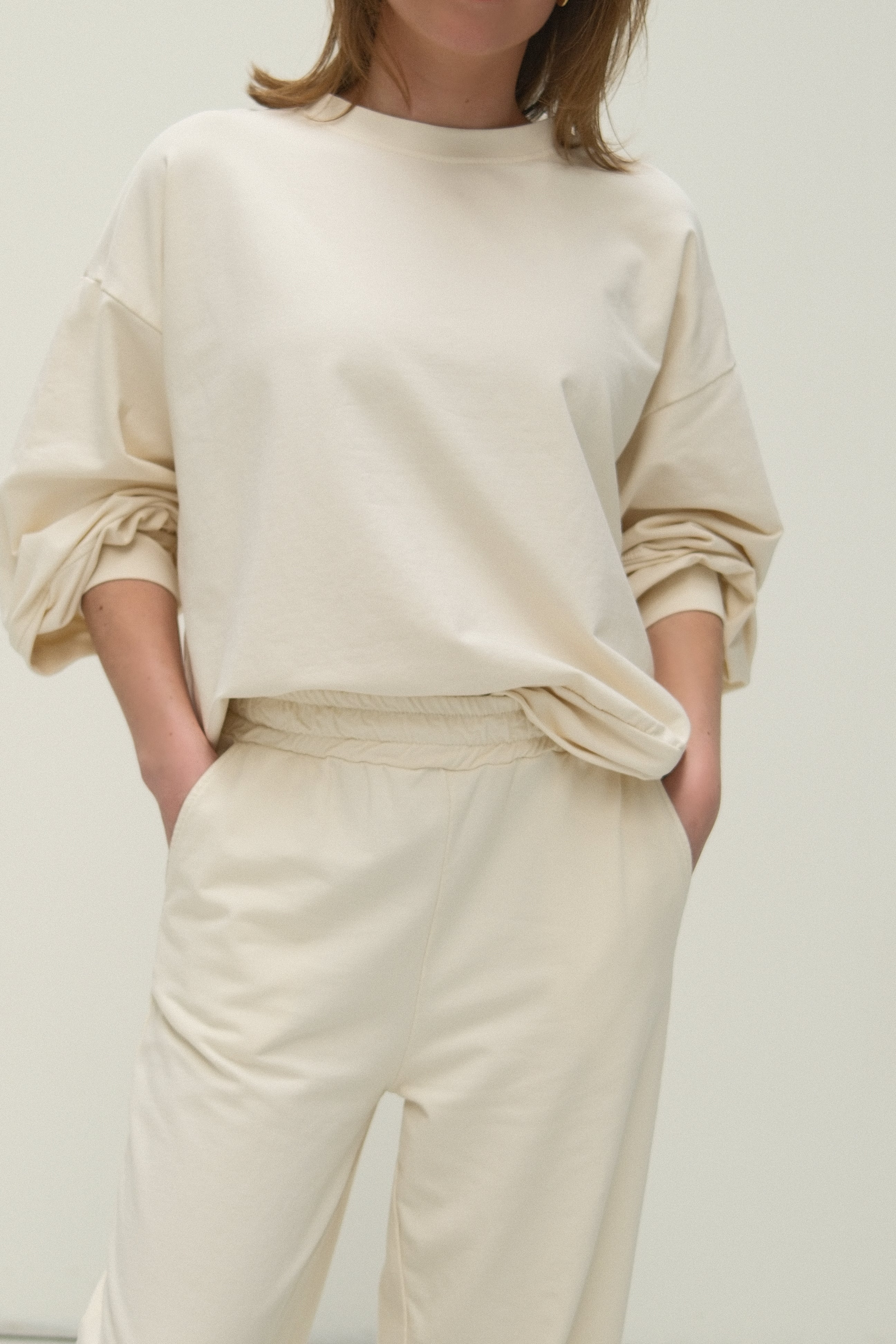 SLOW MORNING SWEATER ECRU