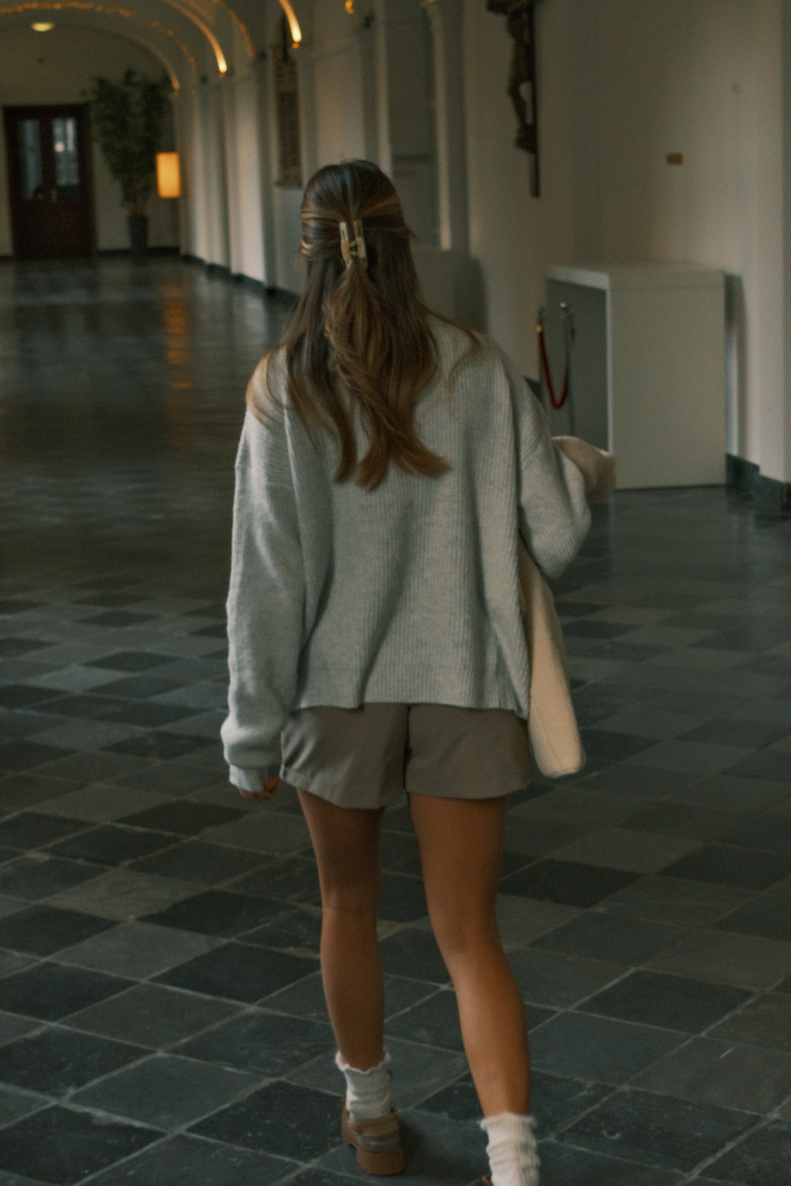 OSLO BUTTON KNIT GREY