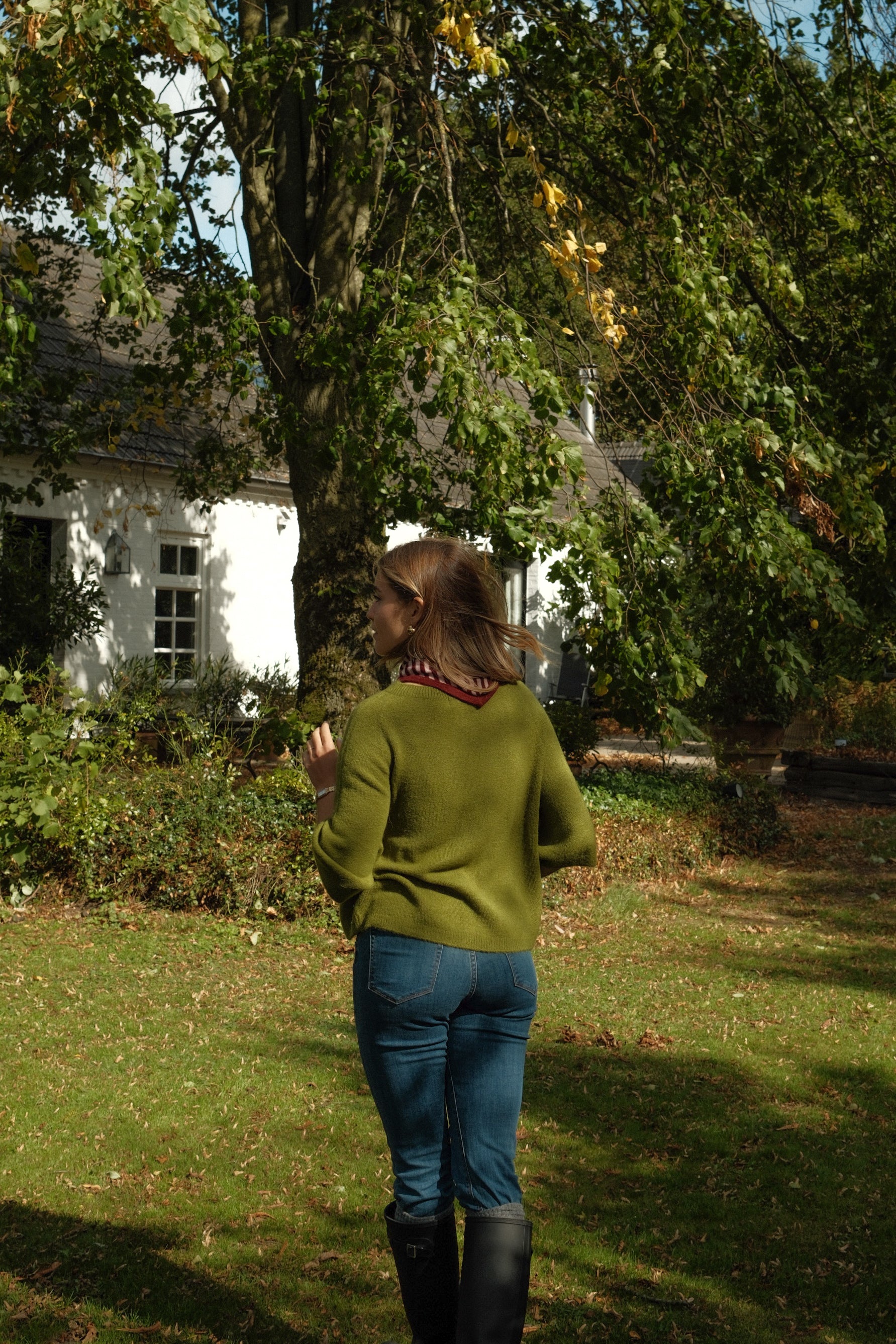 THE SAAR KNIT GREEN