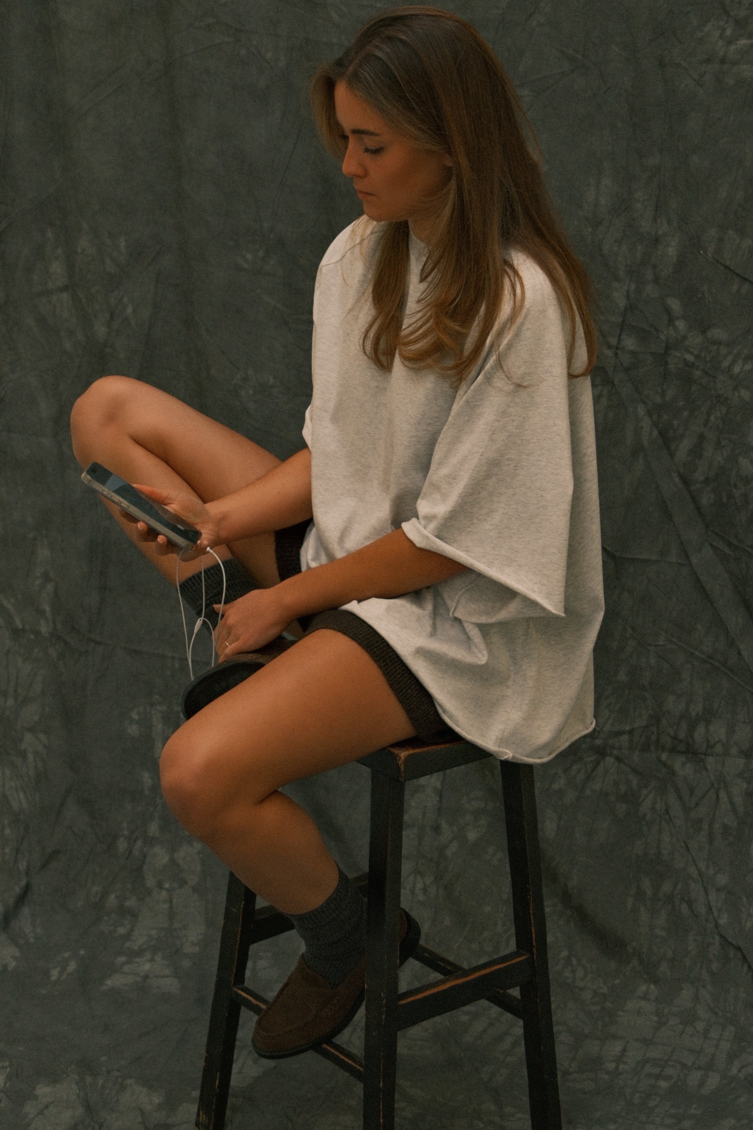 PRE-ORDER: OVERSIZED ESSENTIAL TEE GREY