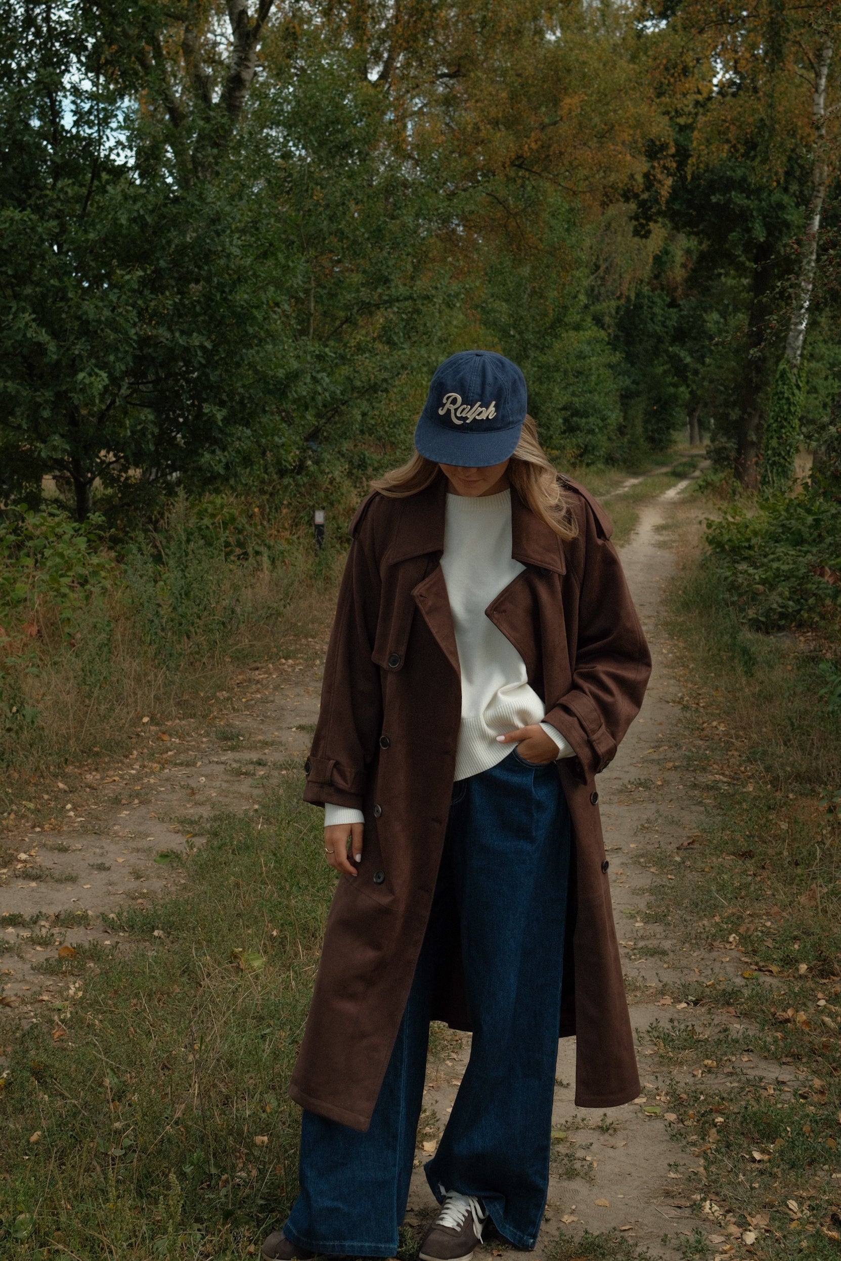 TRENCH COAT SUEDE CHOCO