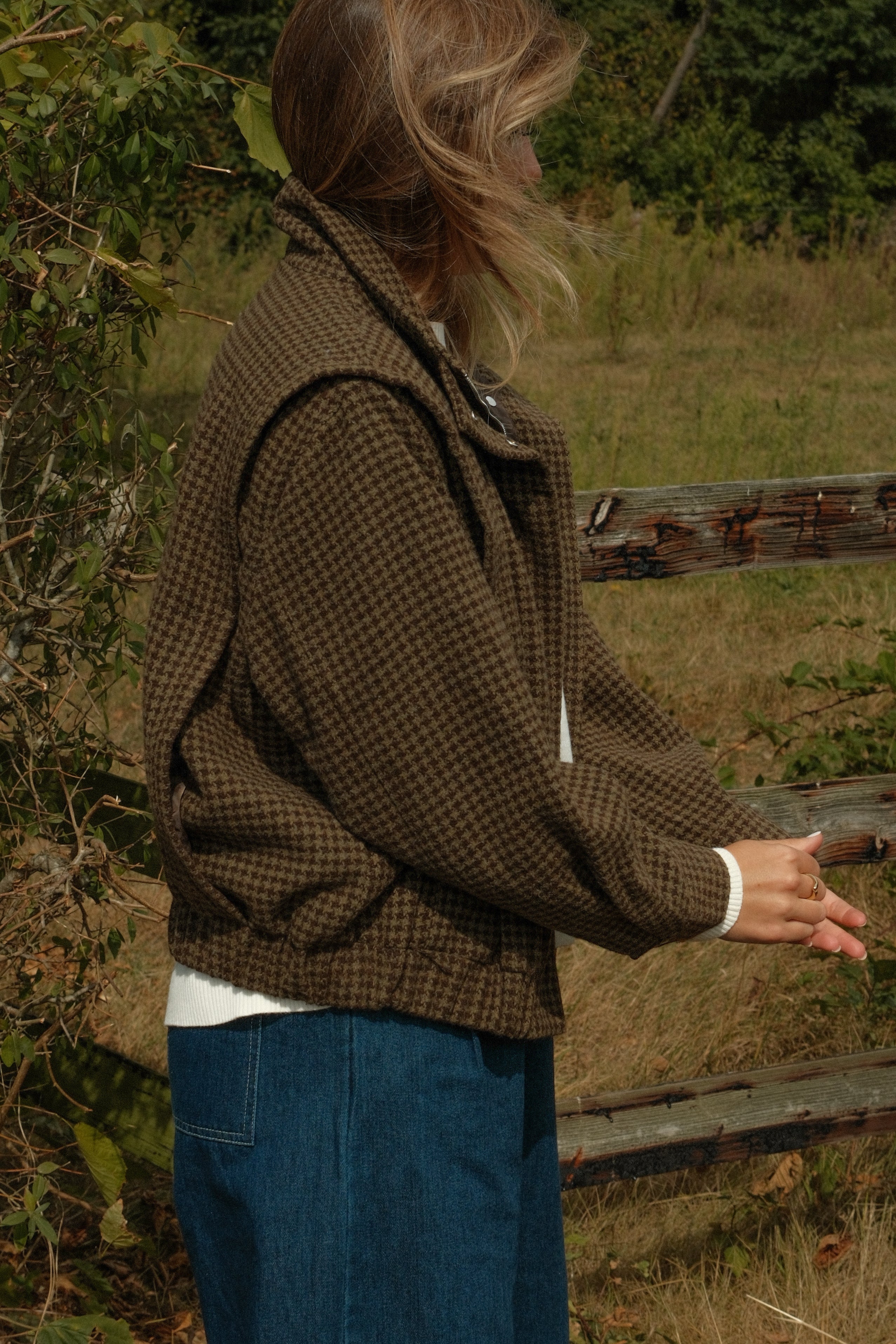 WOOL CAMILLE JACKET GREEN