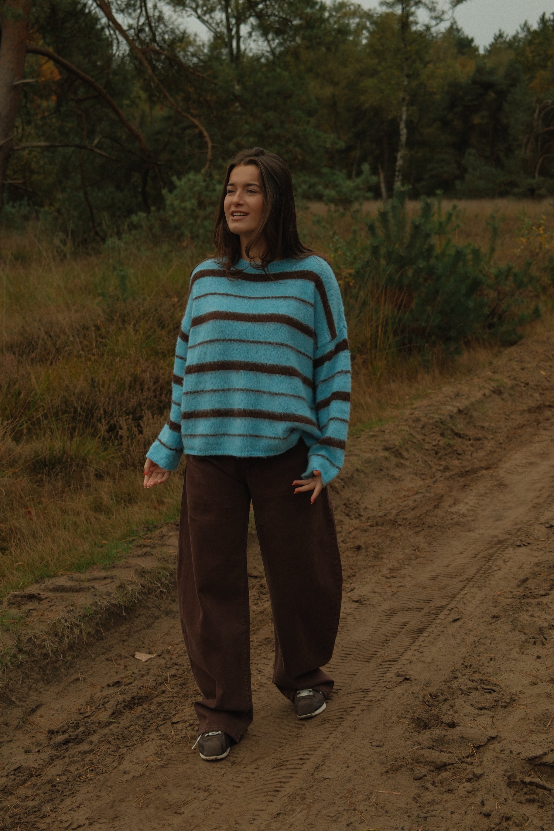 THE BALLOON JEANS CHOCO