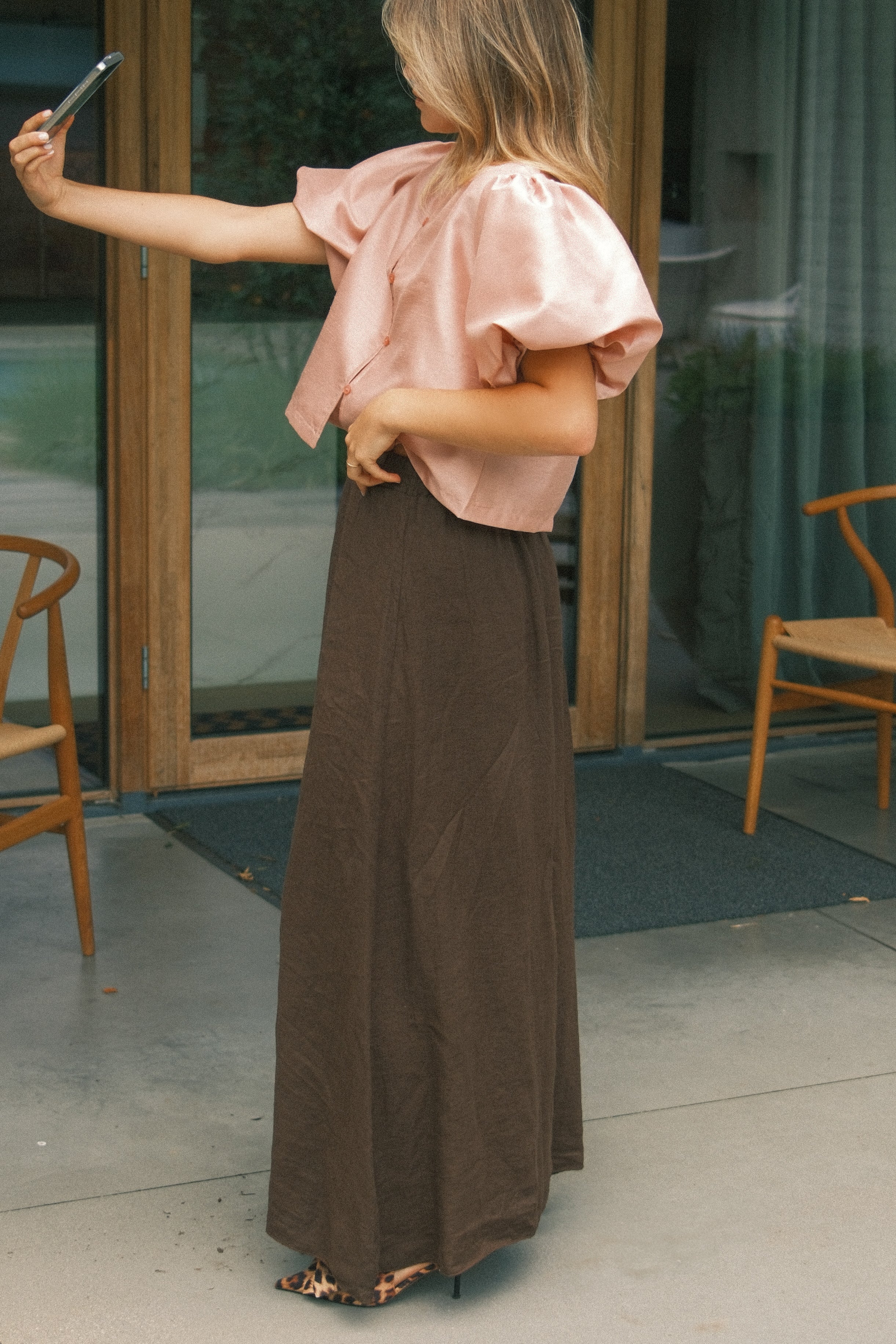 BALLOON TOP OLD PINK