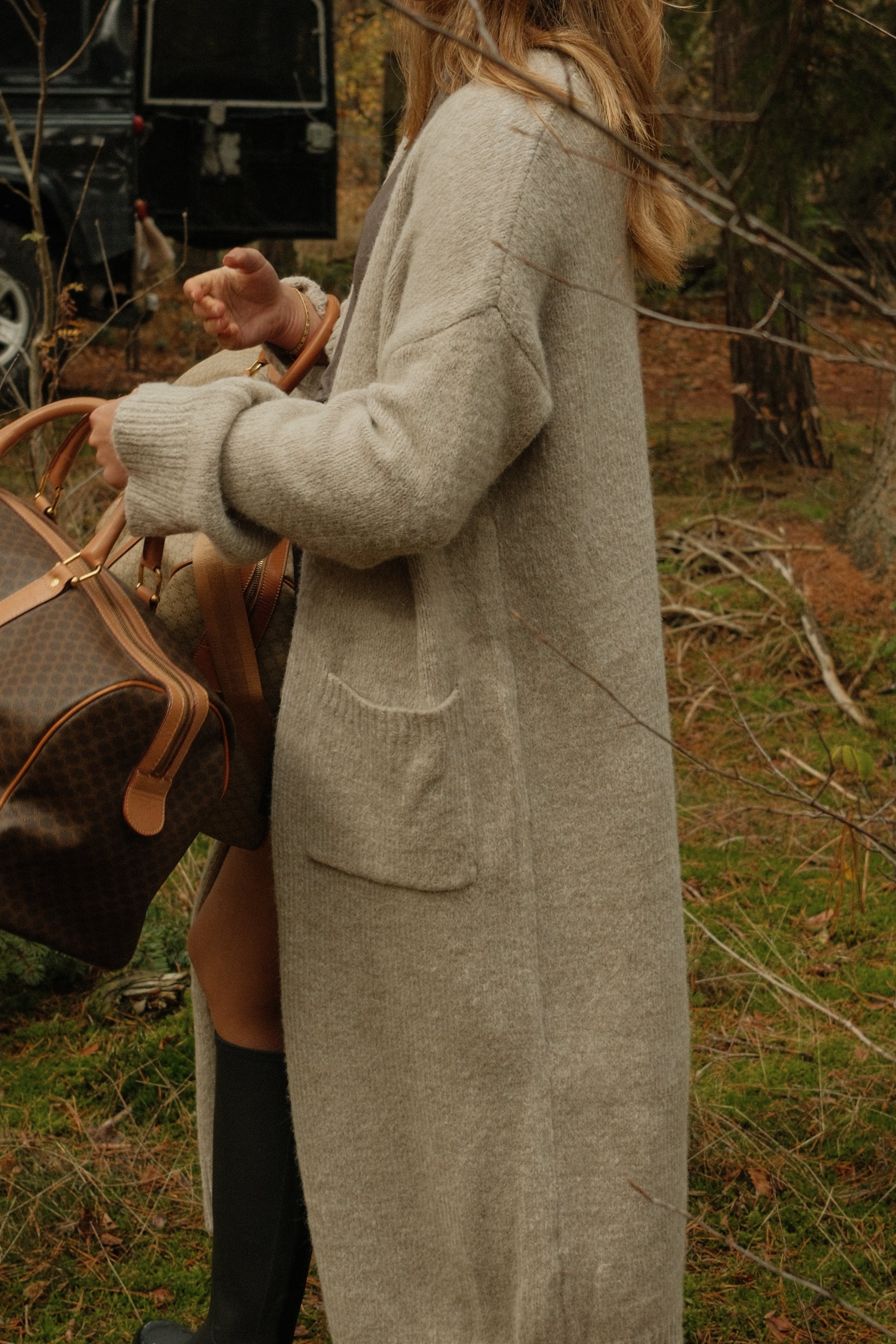 THE ASPEN CARDIGAN BEIGE