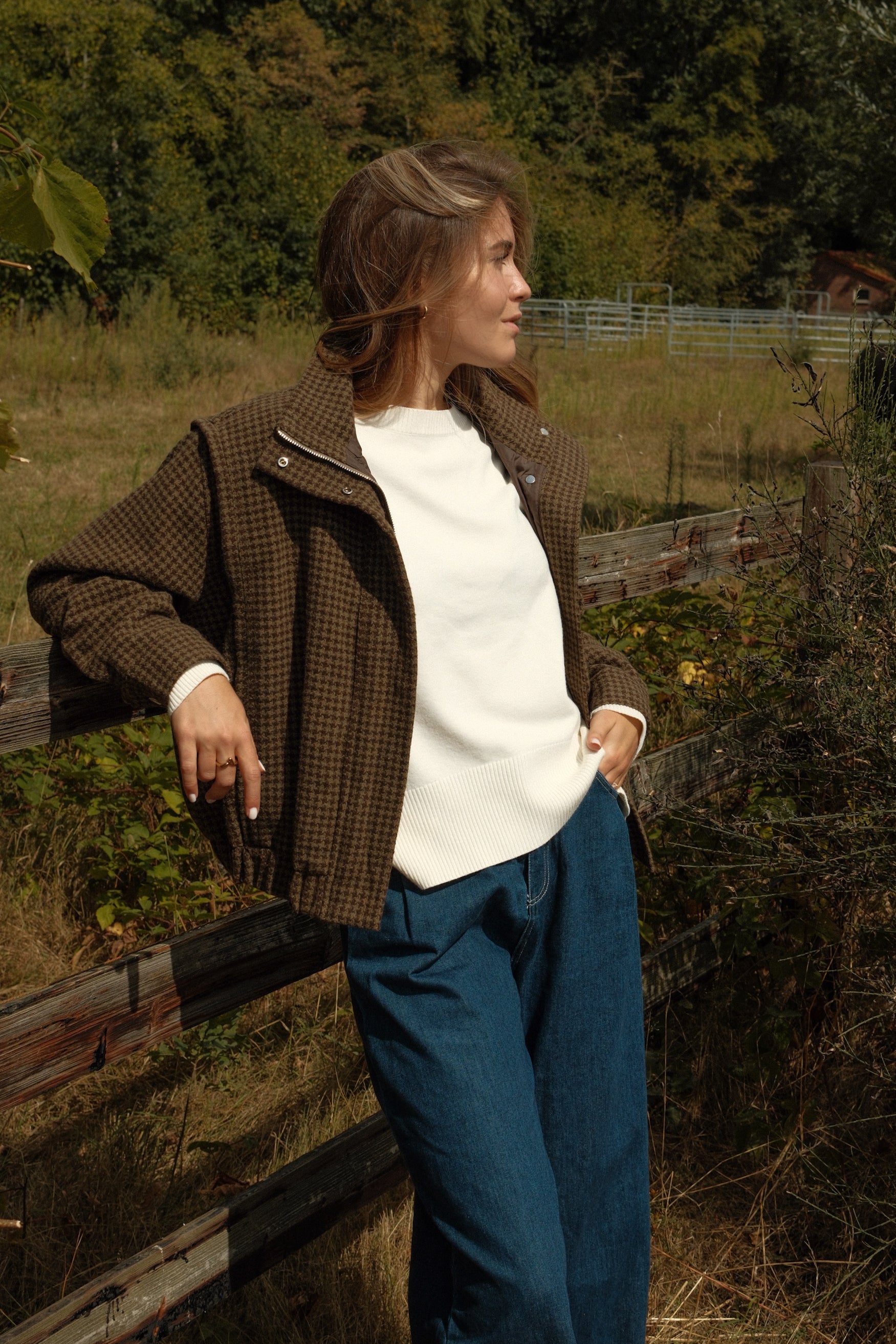 WOOL CAMILLE JACKET GREEN