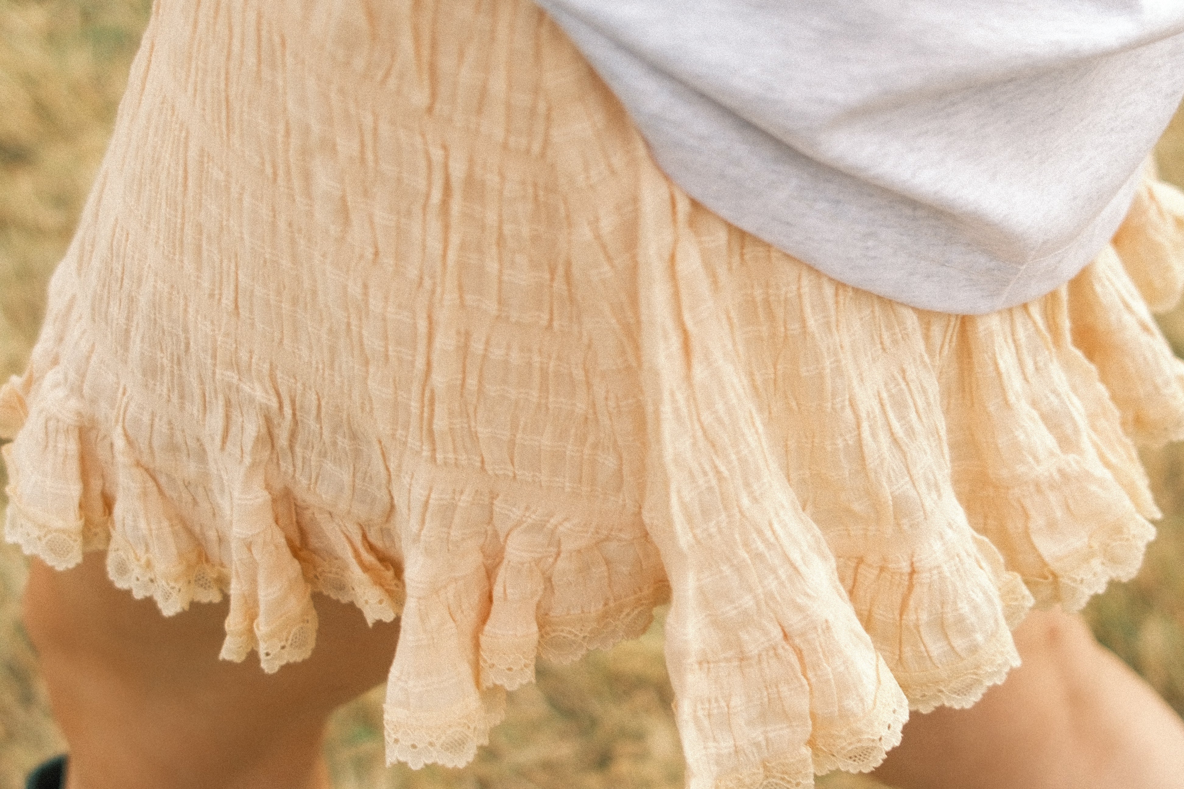 LOTTE SKIRT LIGHT ORANGE