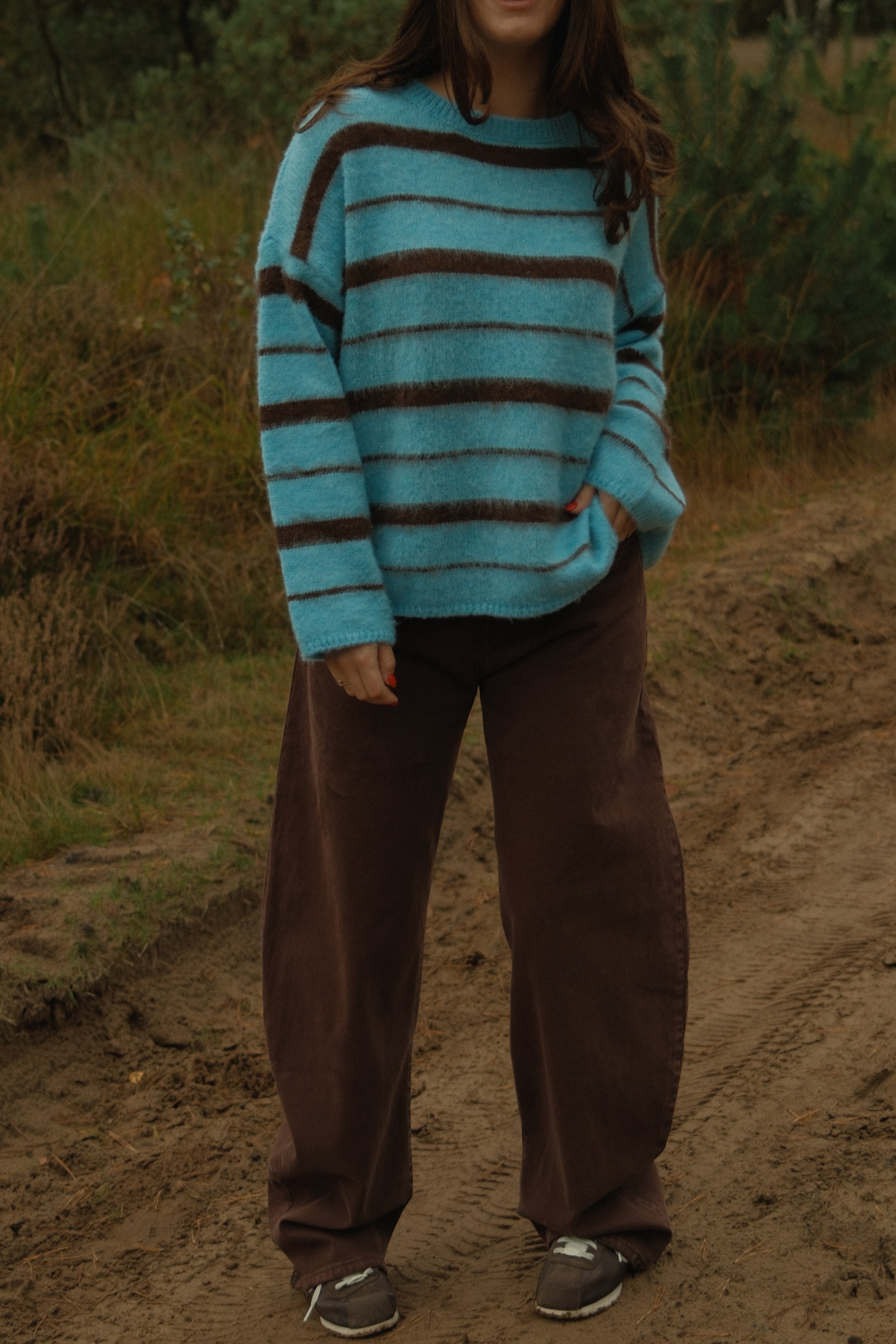 THE BALLOON JEANS CHOCO