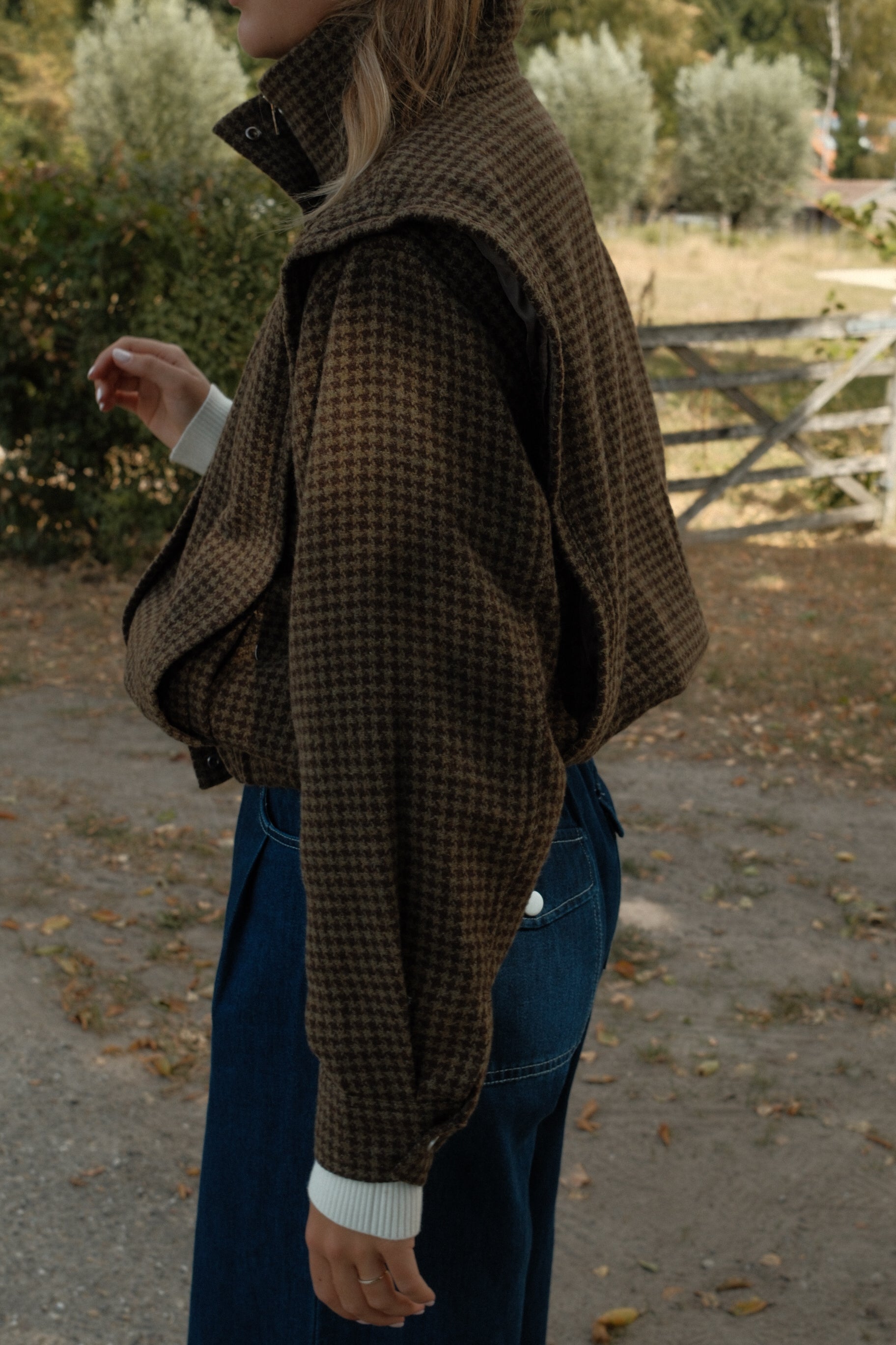 WOOL CAMILLE JACKET GREEN