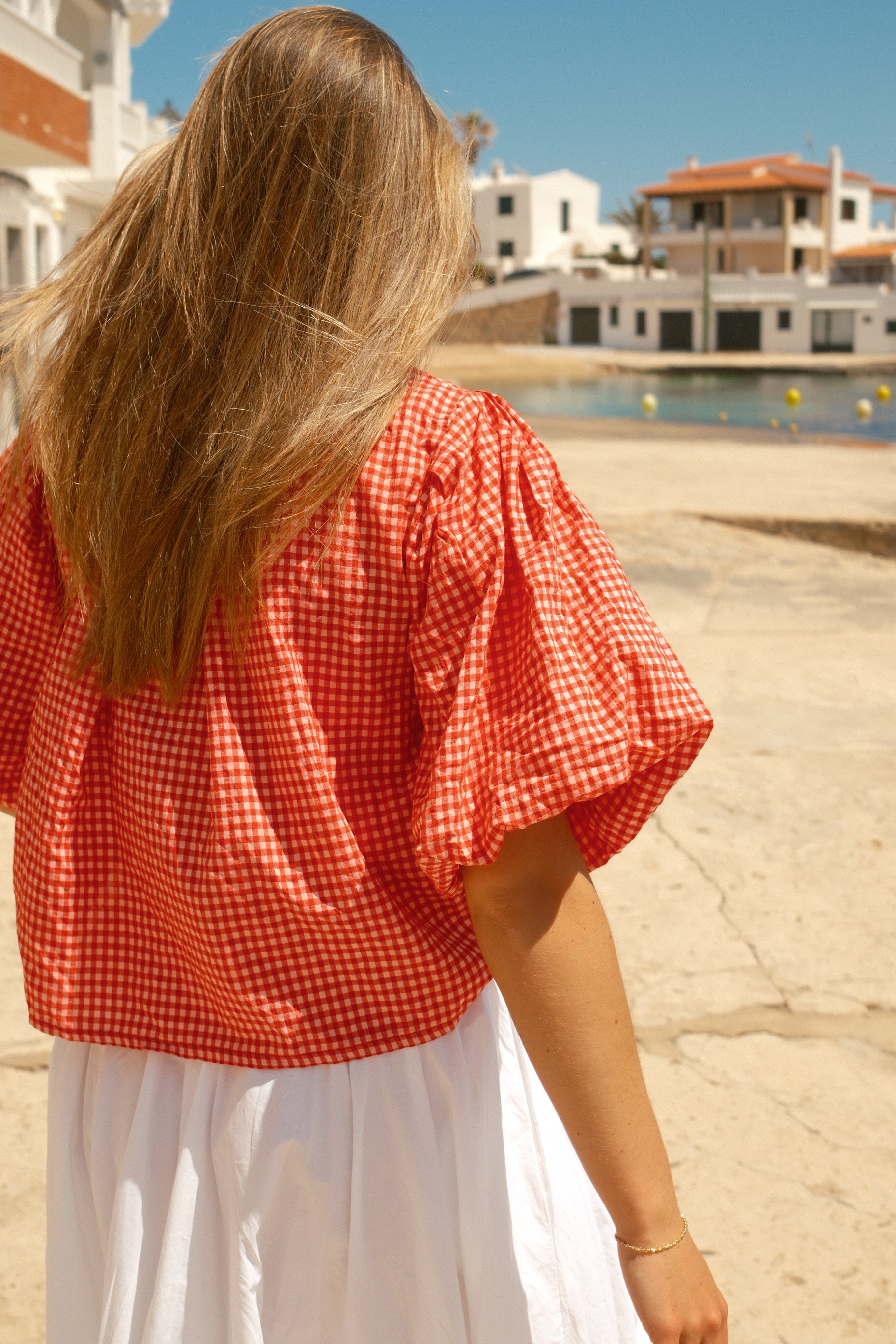 ROSIE BALLOON TOP RED