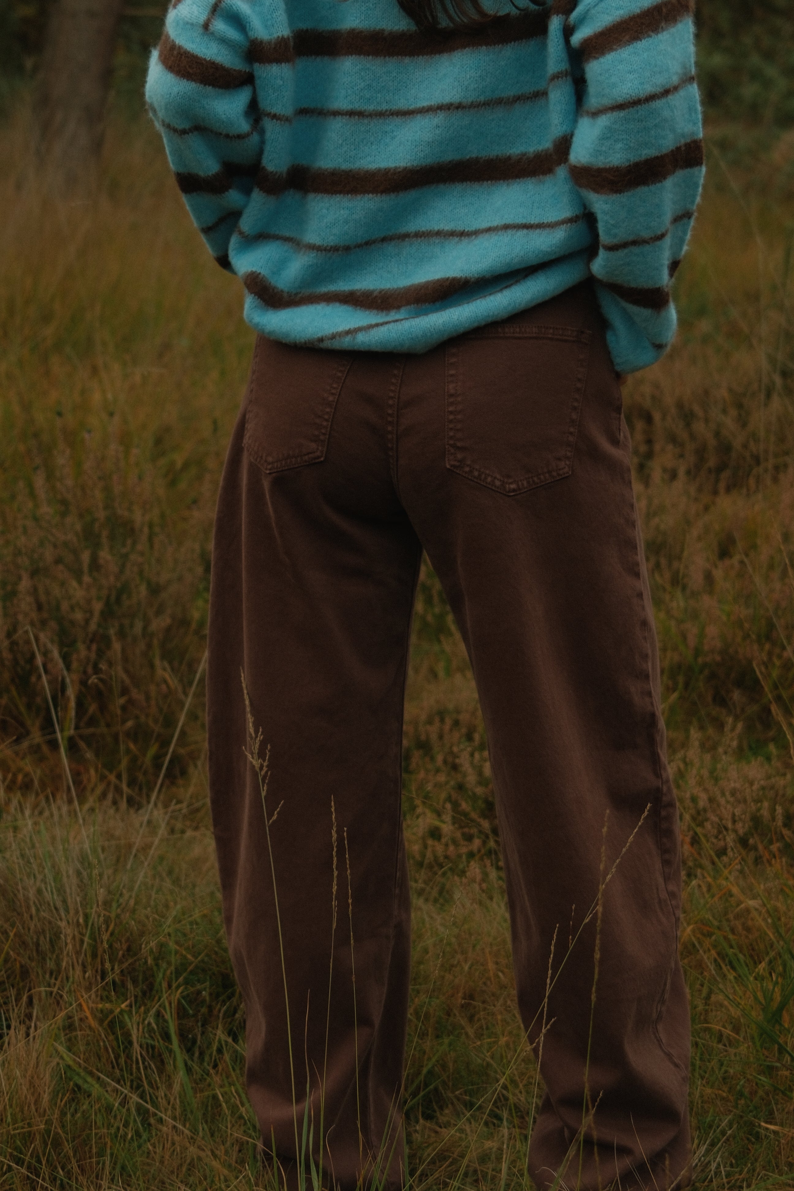 THE BALLOON JEANS CHOCO