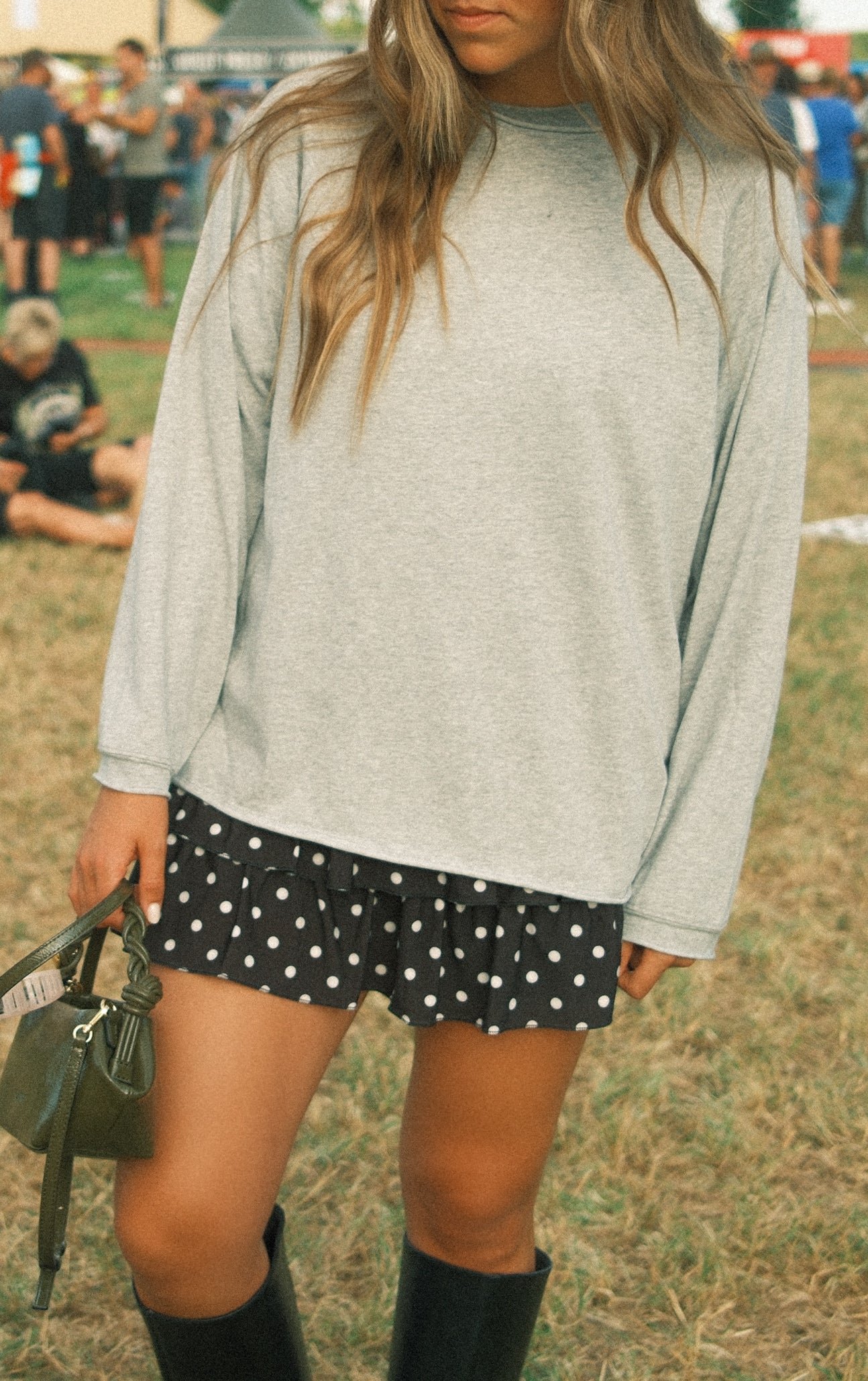 MAGGY BASIC LONGSLEEVE GREY