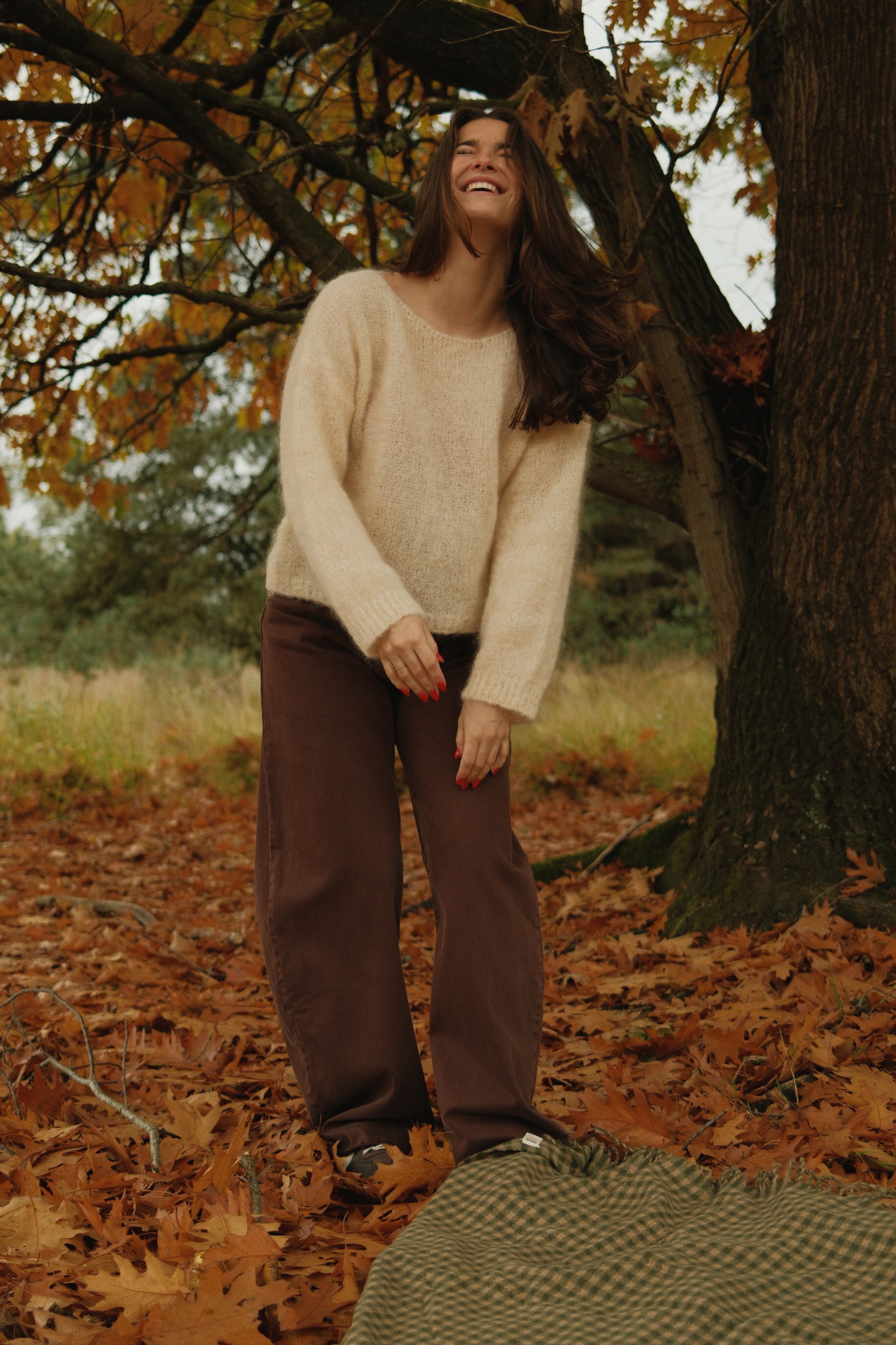 SLOW MORNING MOHAIR KNIT BEIGE