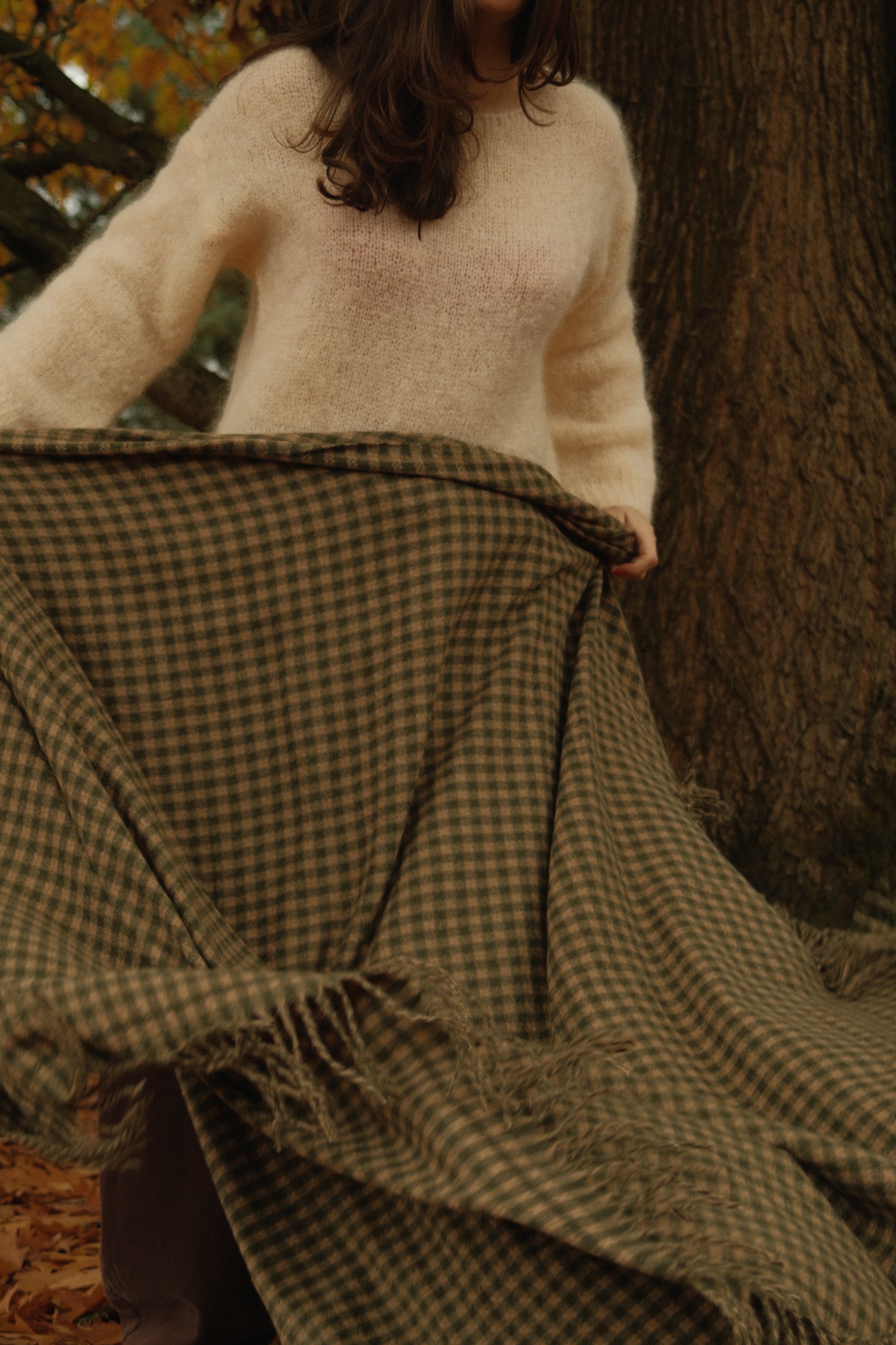 SLOW MORNING MOHAIR KNIT BEIGE