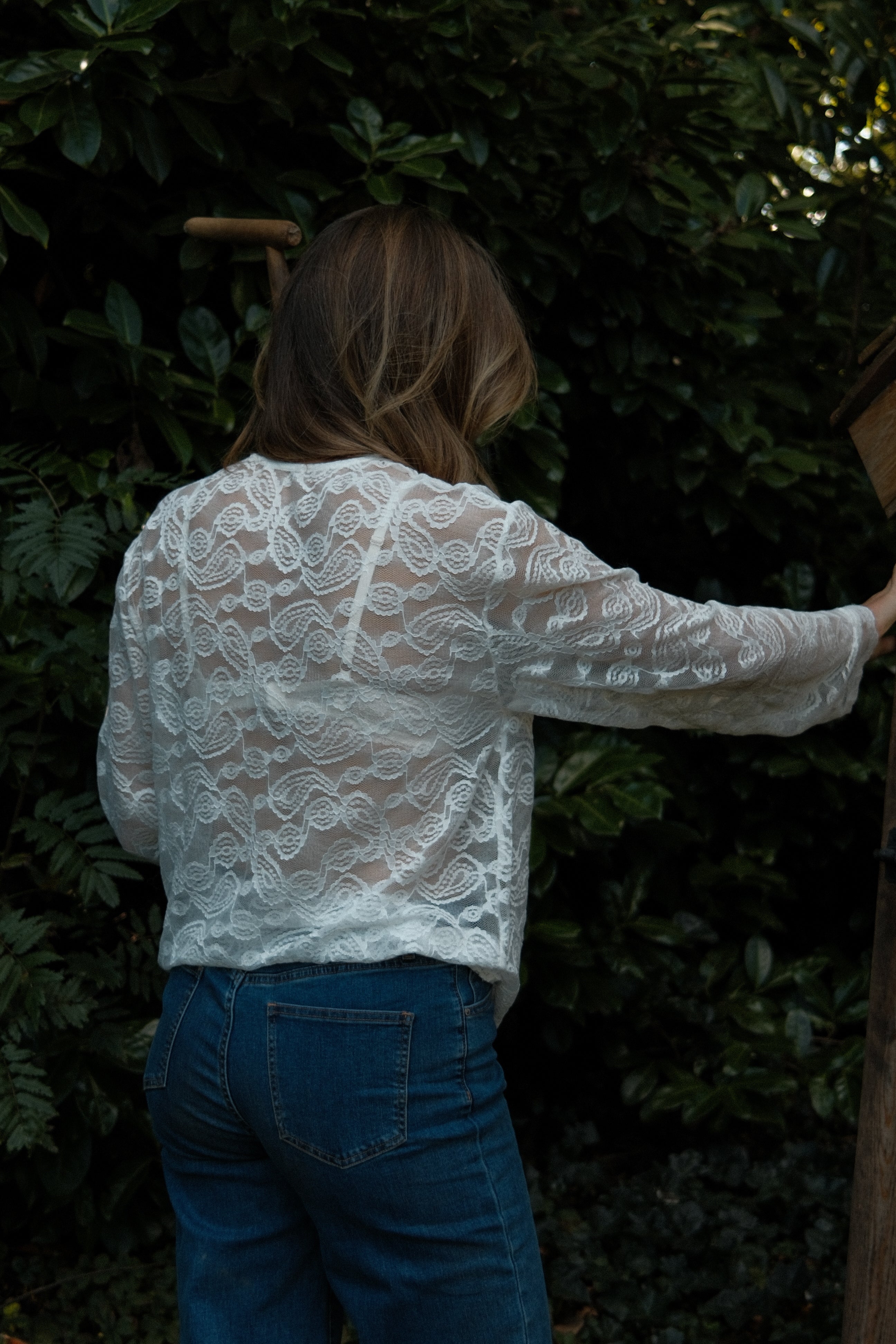 OUR FAVORITE LACE TOP WHITE