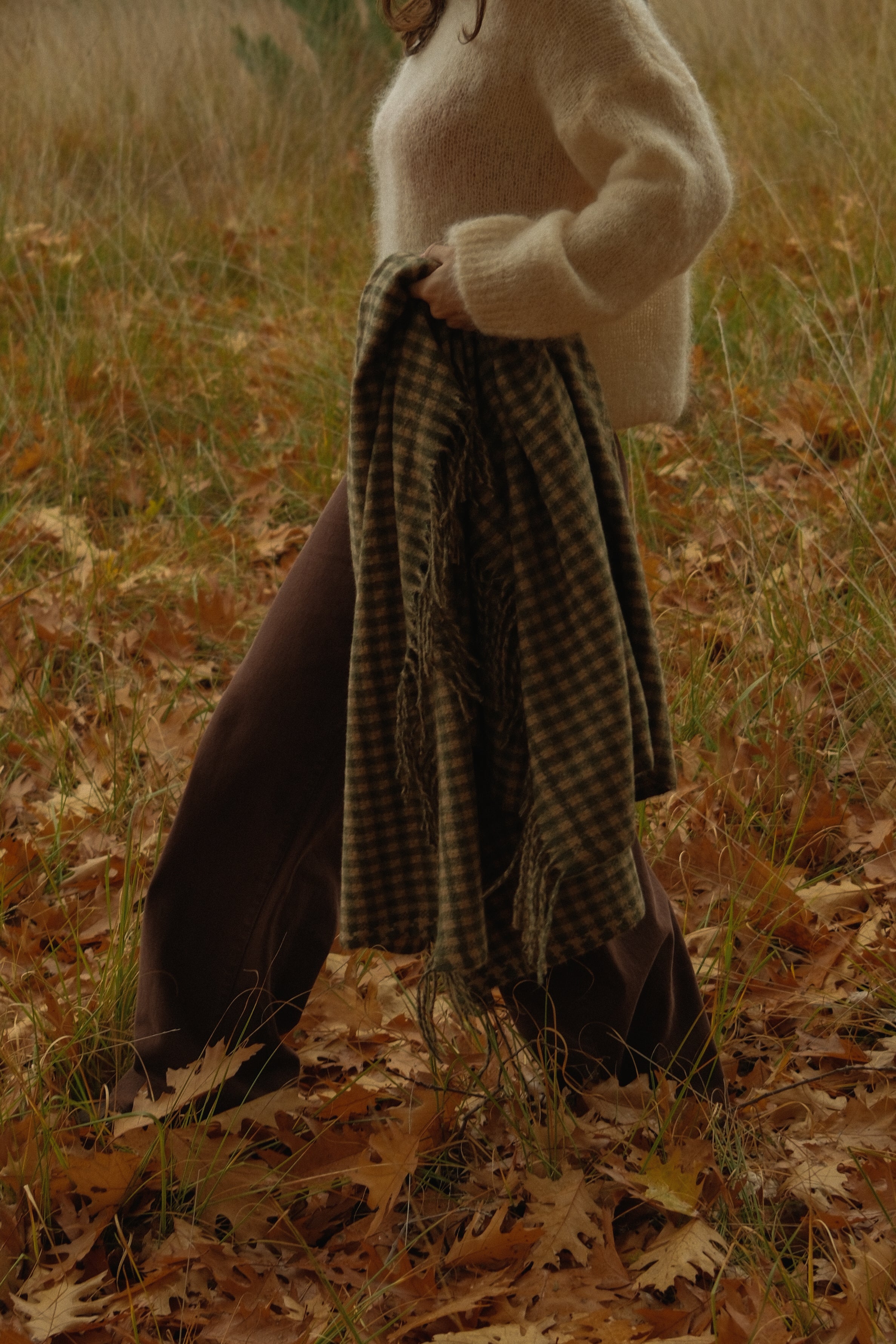 SLOW MORNING MOHAIR KNIT BEIGE