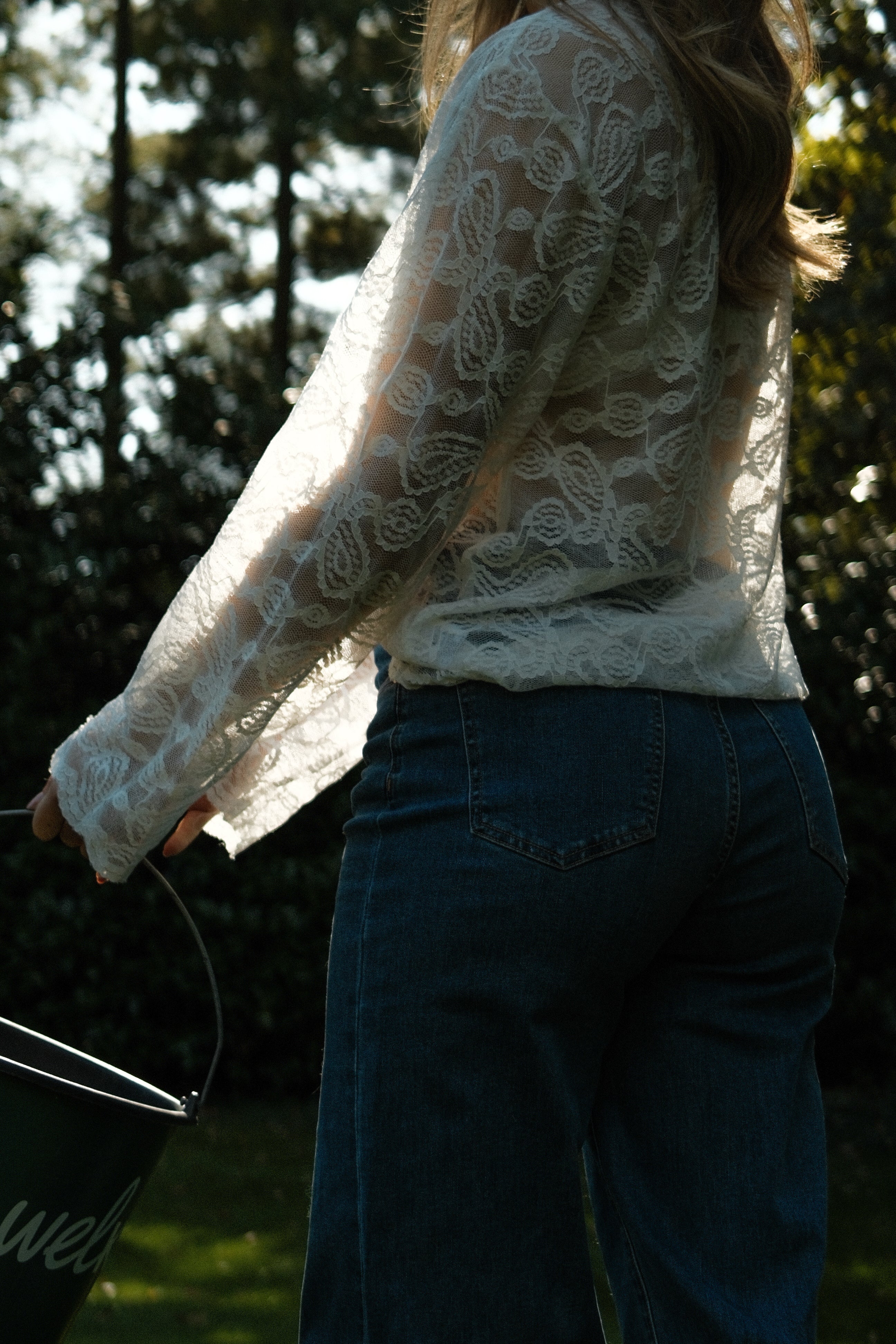 OUR FAVORITE LACE TOP WHITE
