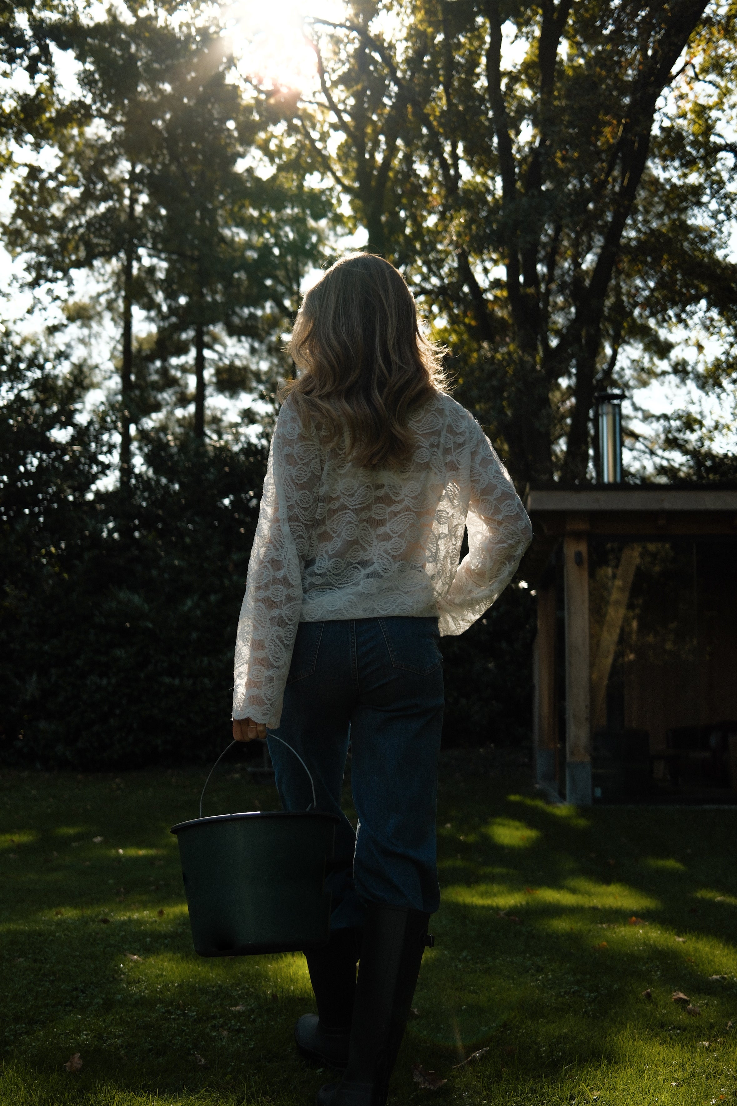 OUR FAVORITE LACE TOP WHITE