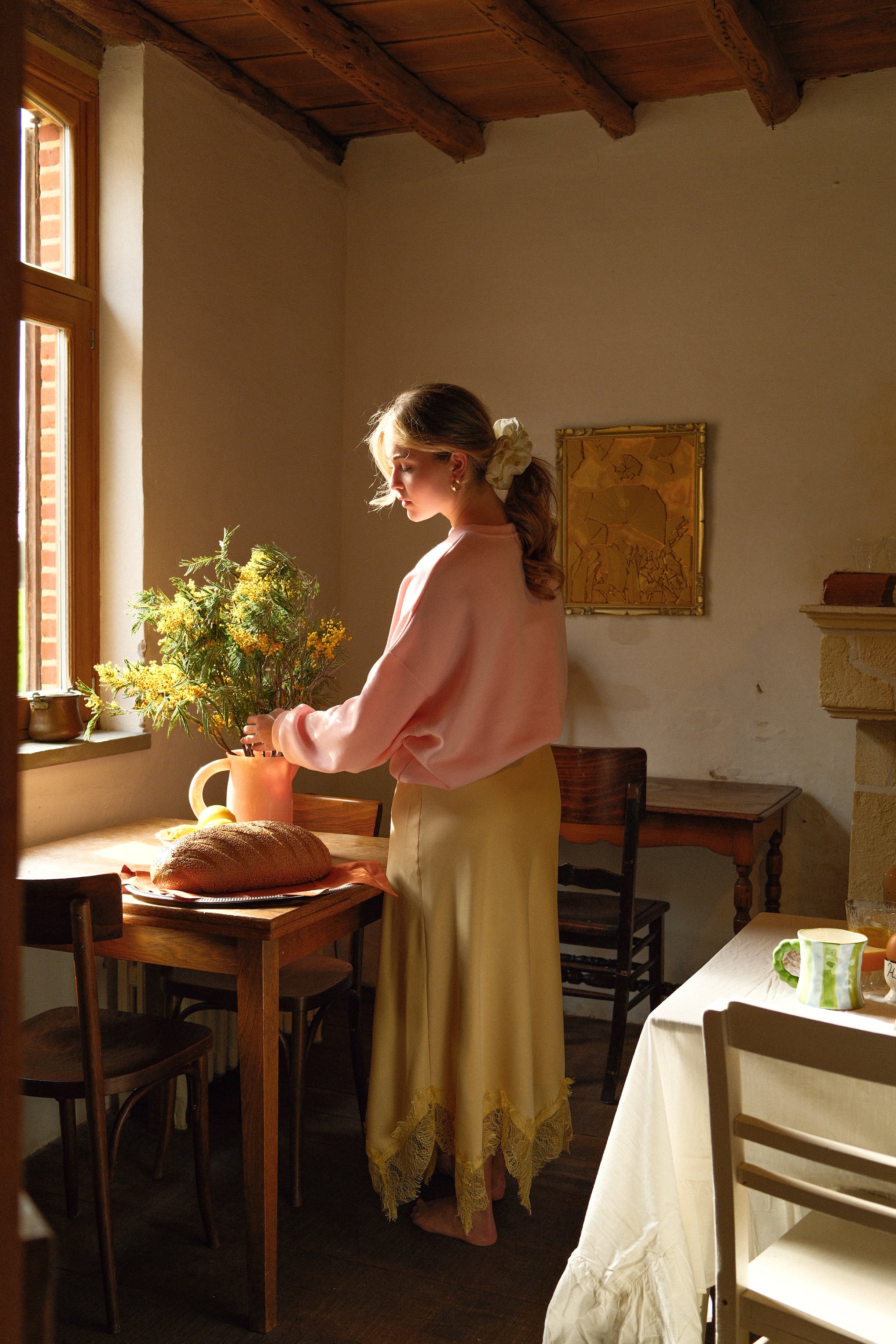 ESSENTIAL OVERSIZED SWEATER PINK