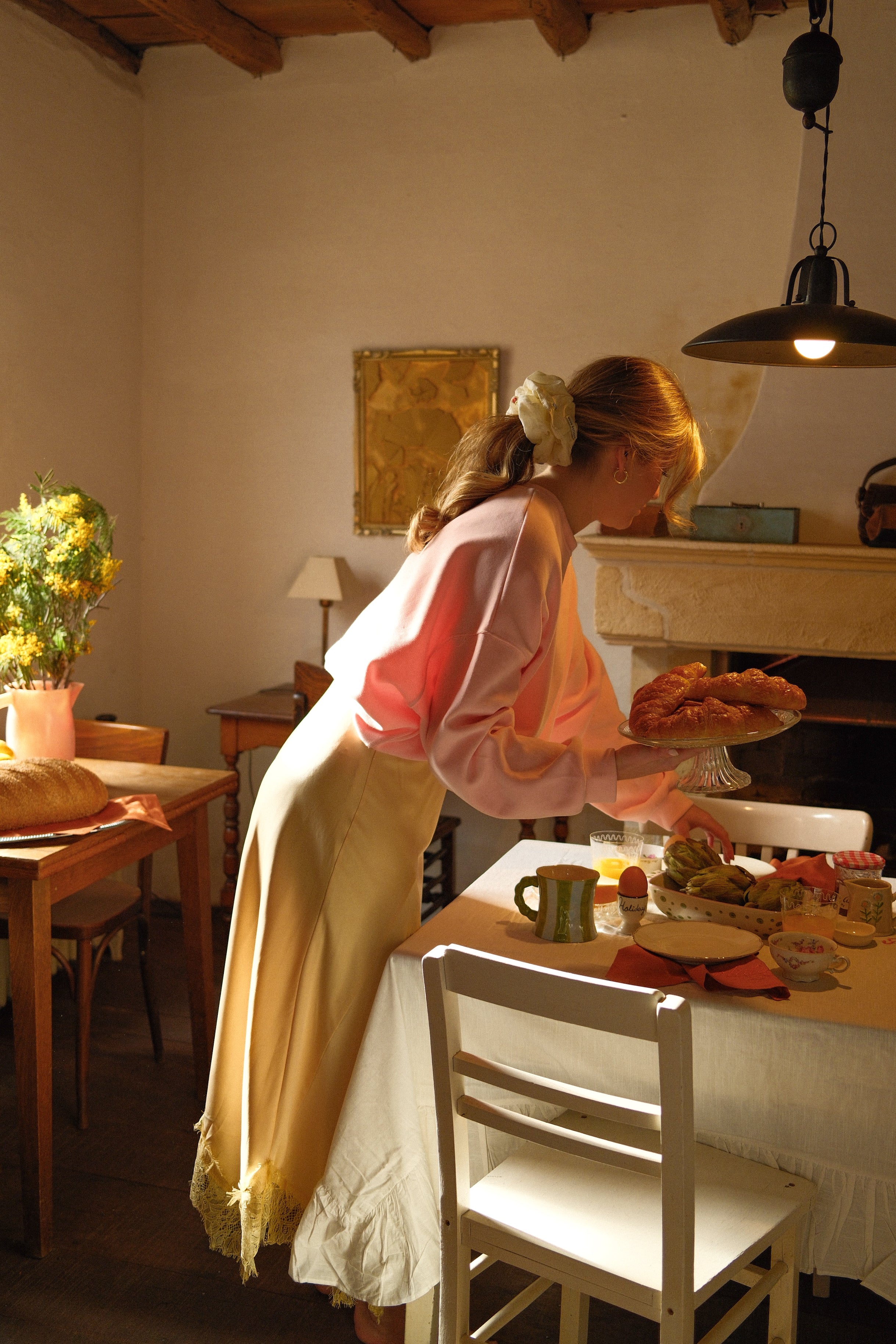 ESSENTIAL OVERSIZED SWEATER PINK