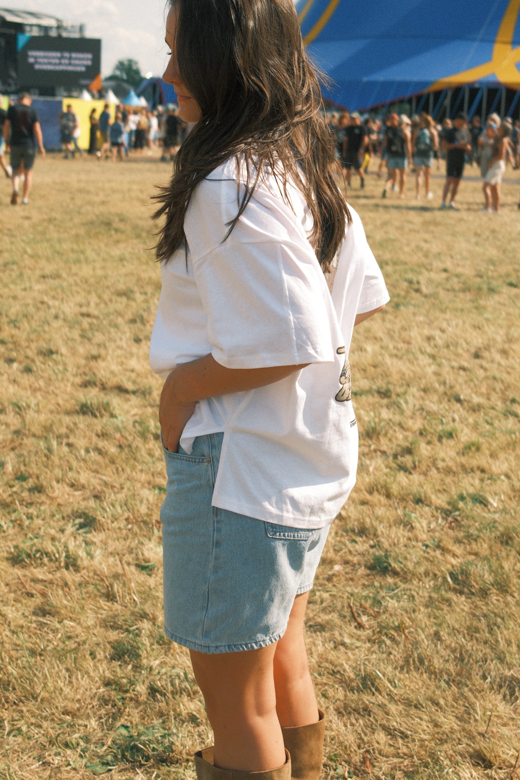 WESTROAD OVERSIZED TEE WHITE
