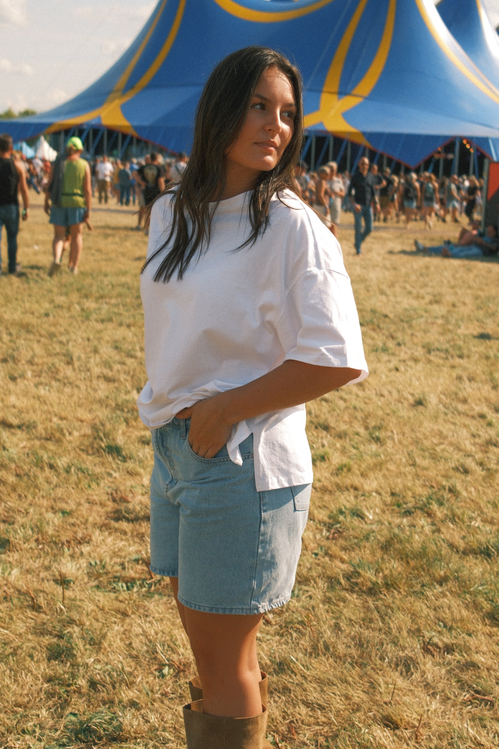 WESTROAD OVERSIZED TEE WHITE